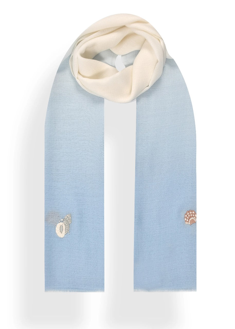 Ombre Seaside Splendour Stole