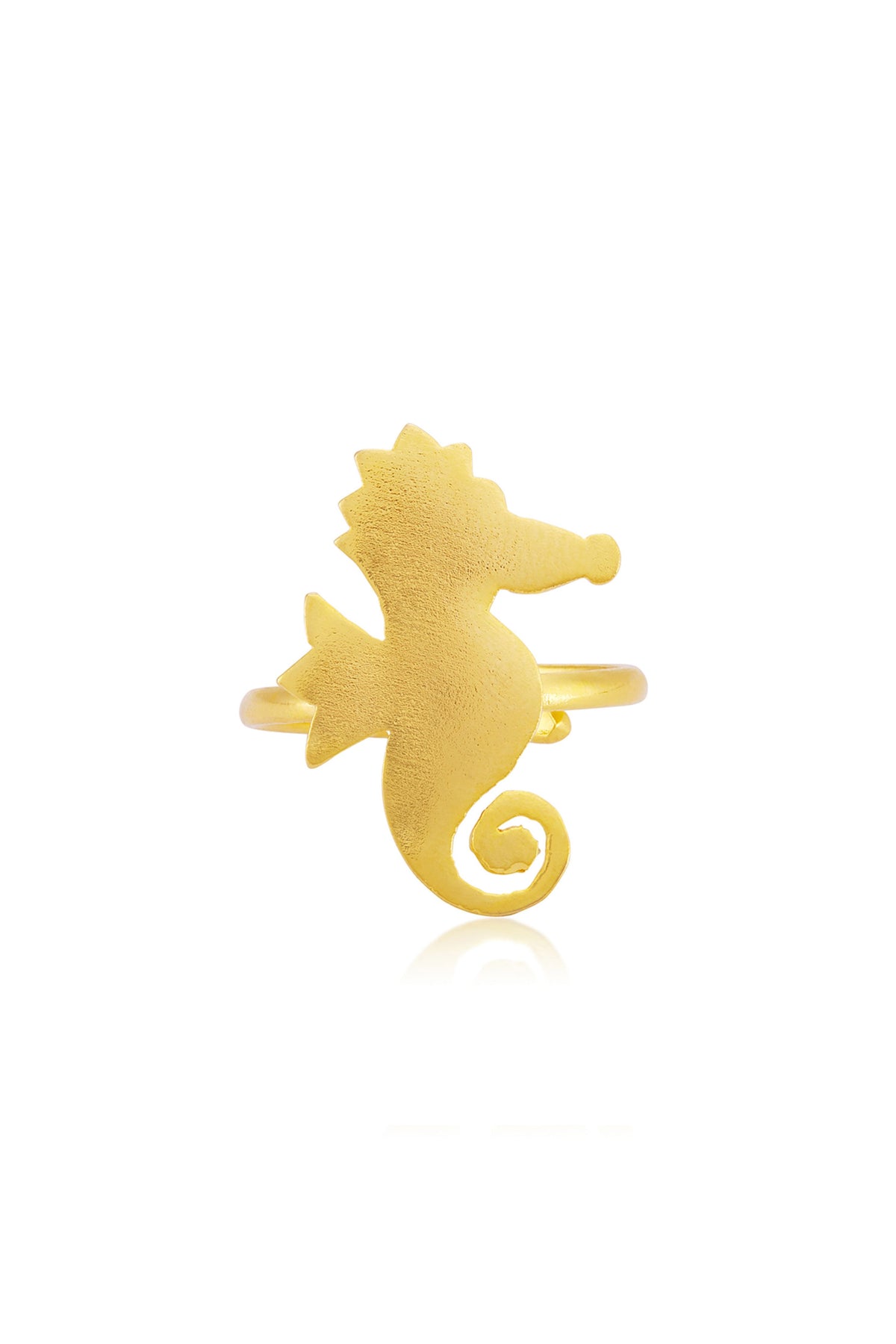 Oceana seahorse ring