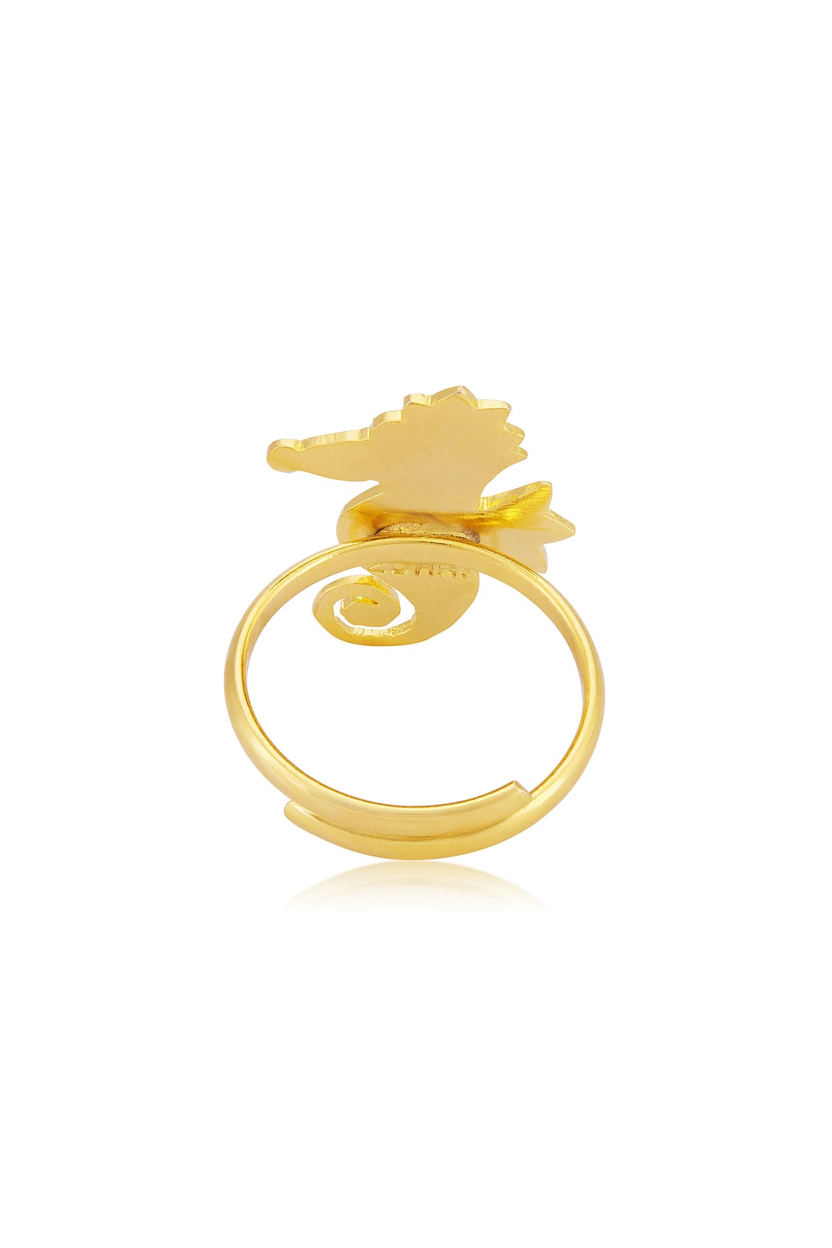 Oceana seahorse ring