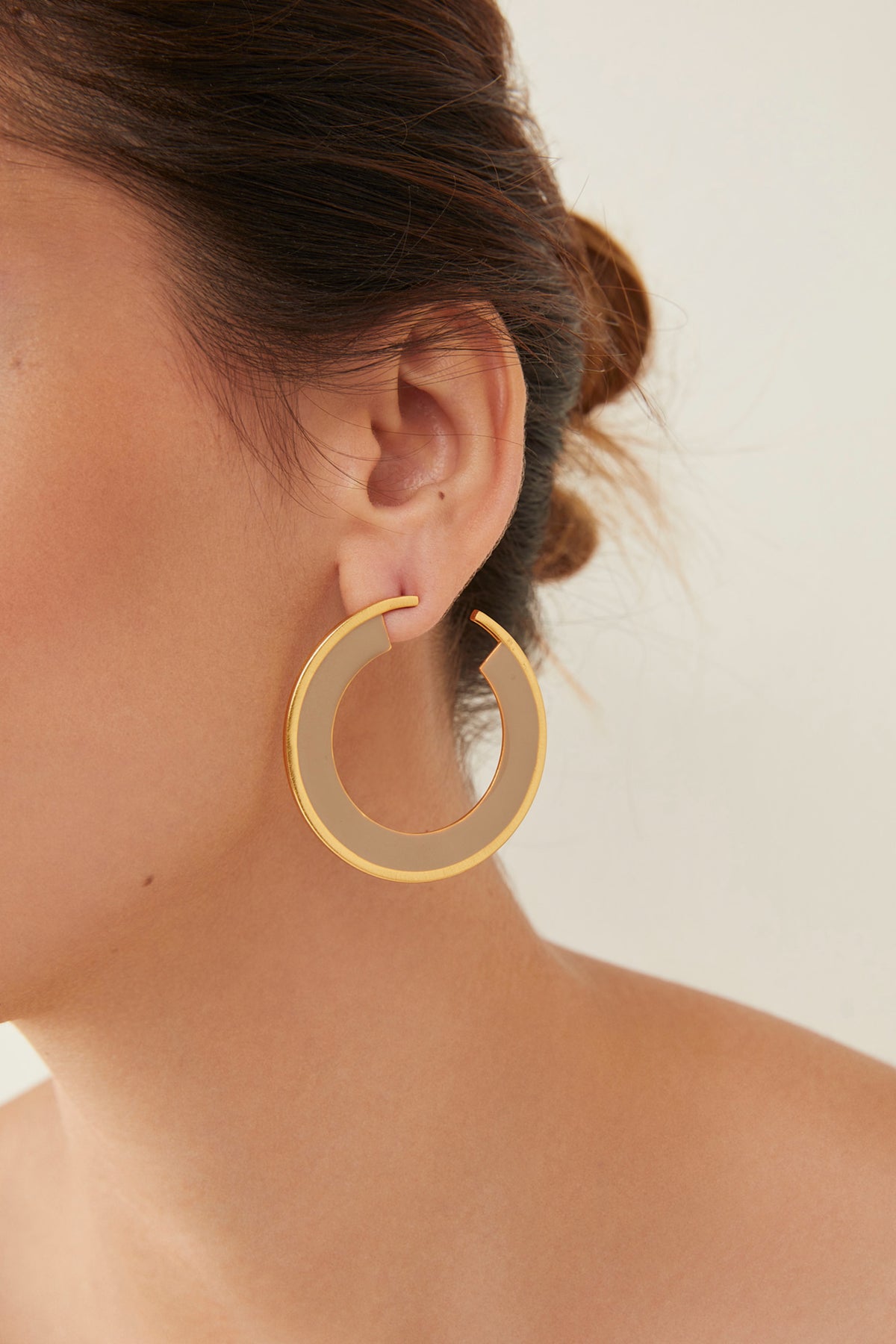 Nude Arianna Hoops