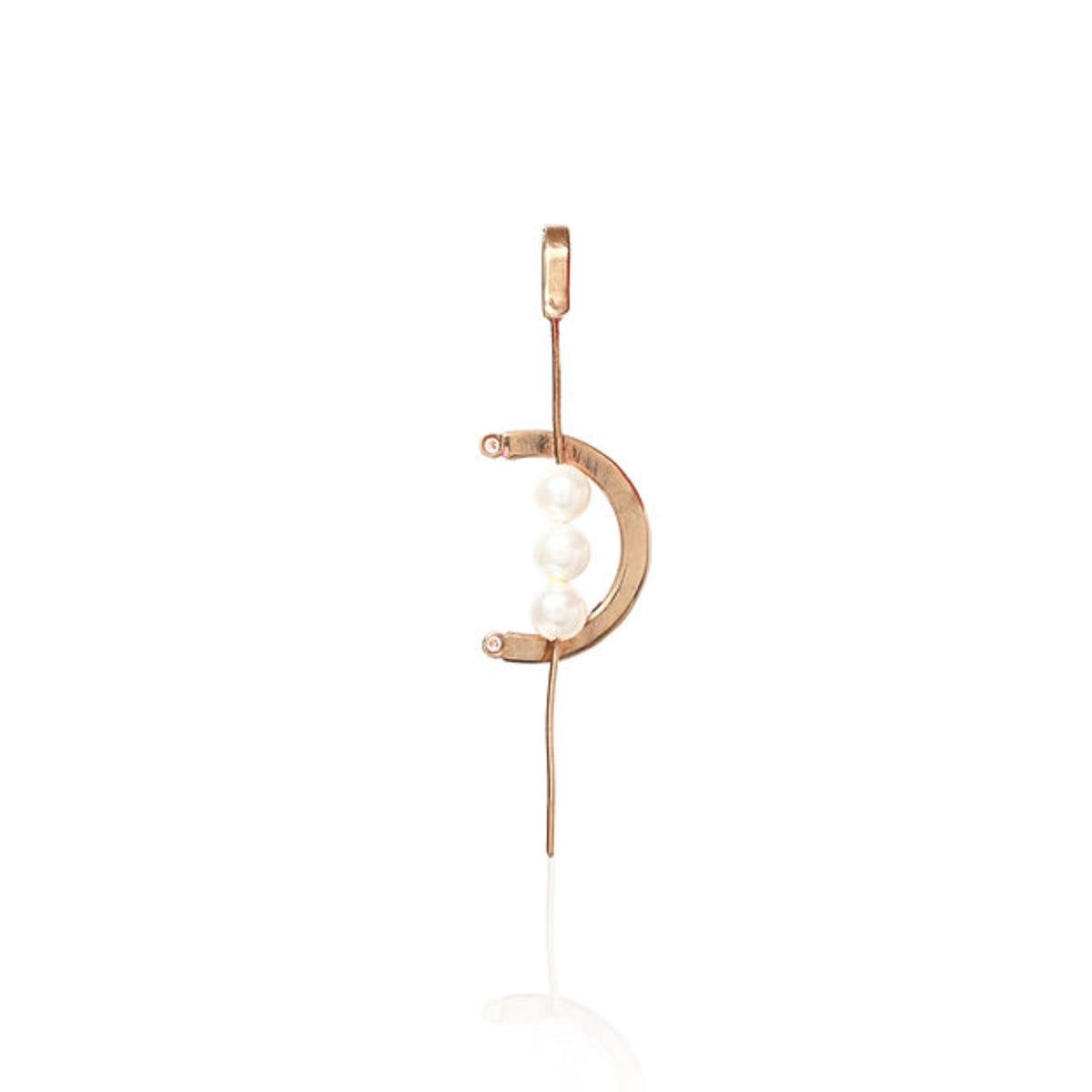 Needle Earcuff With Stud