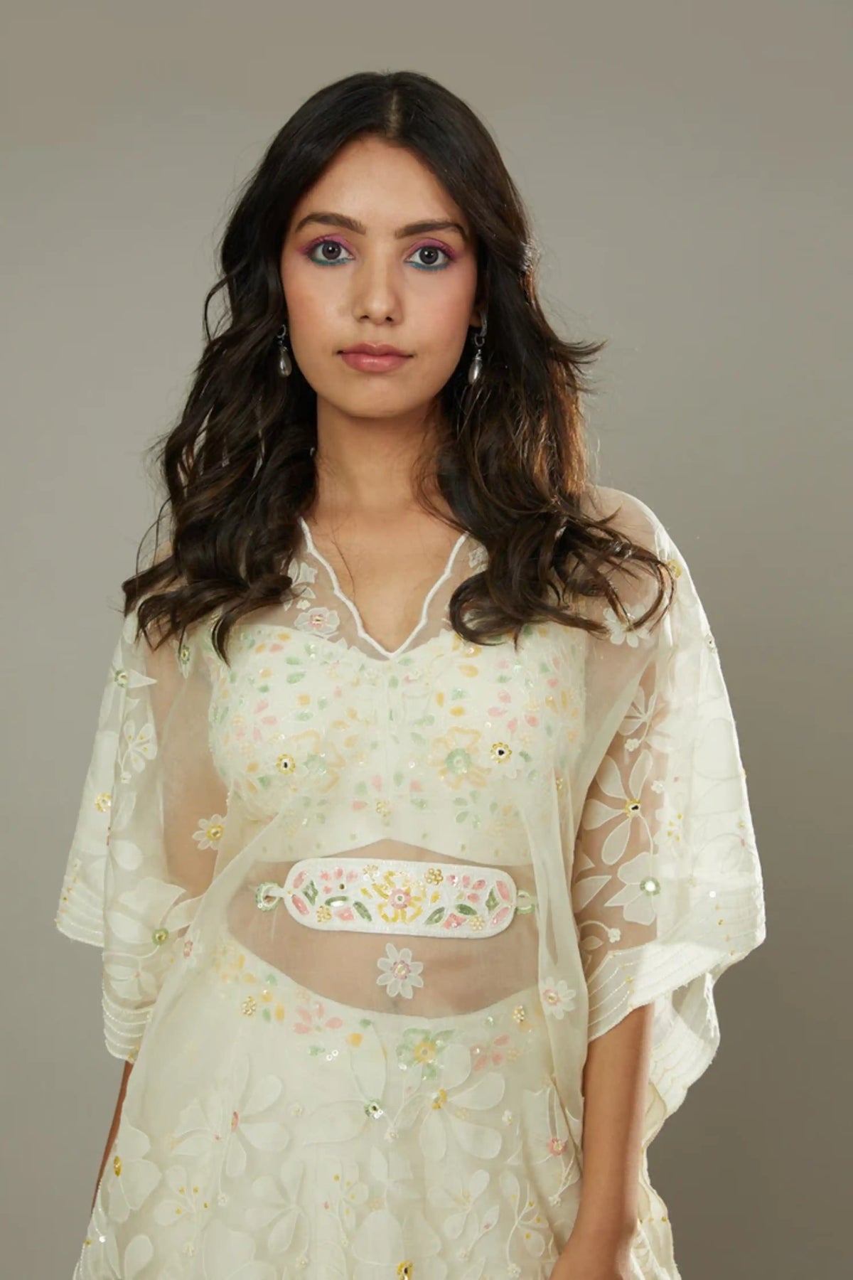 French Vanilla Sharara Set