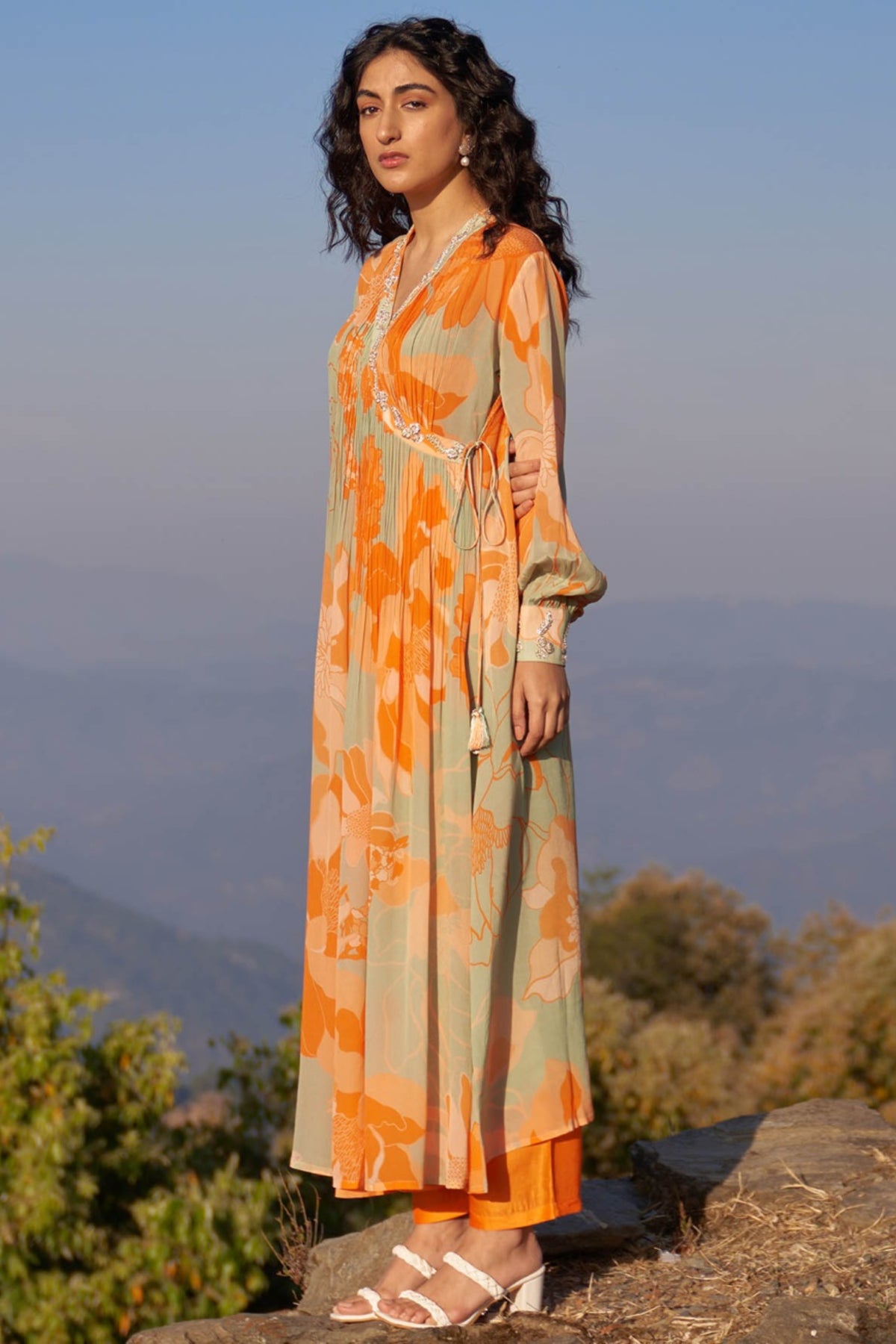 Cosmos Wrap Dress