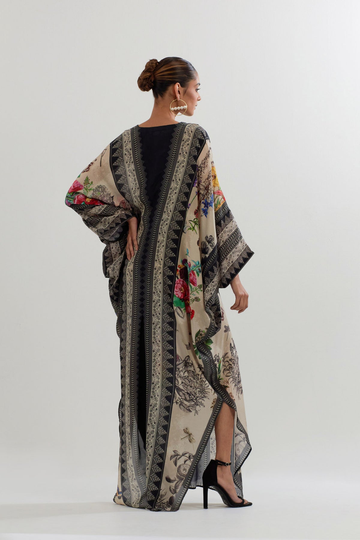 Botanical Printed Kaftan