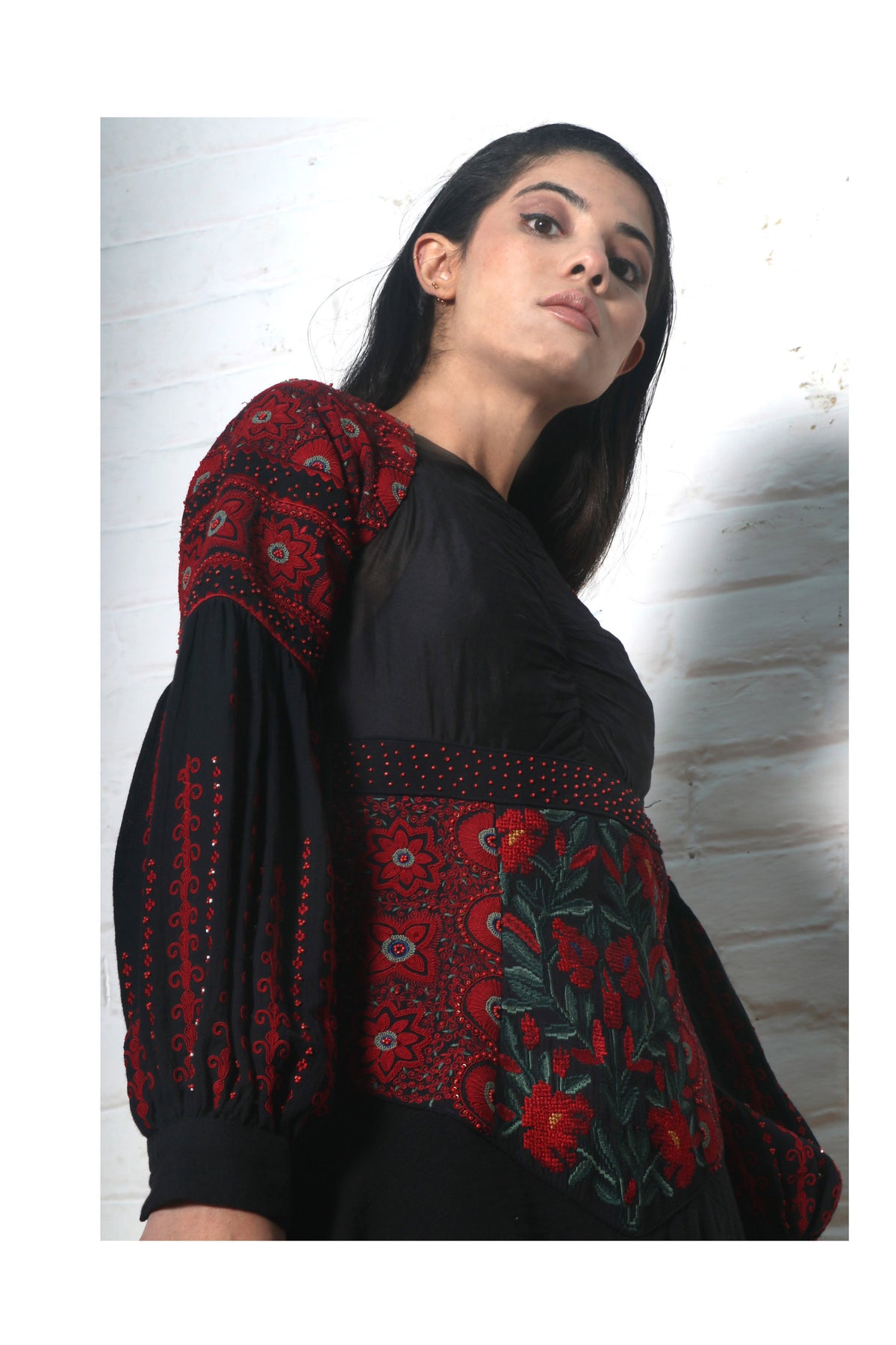 Black kala cotton  dress