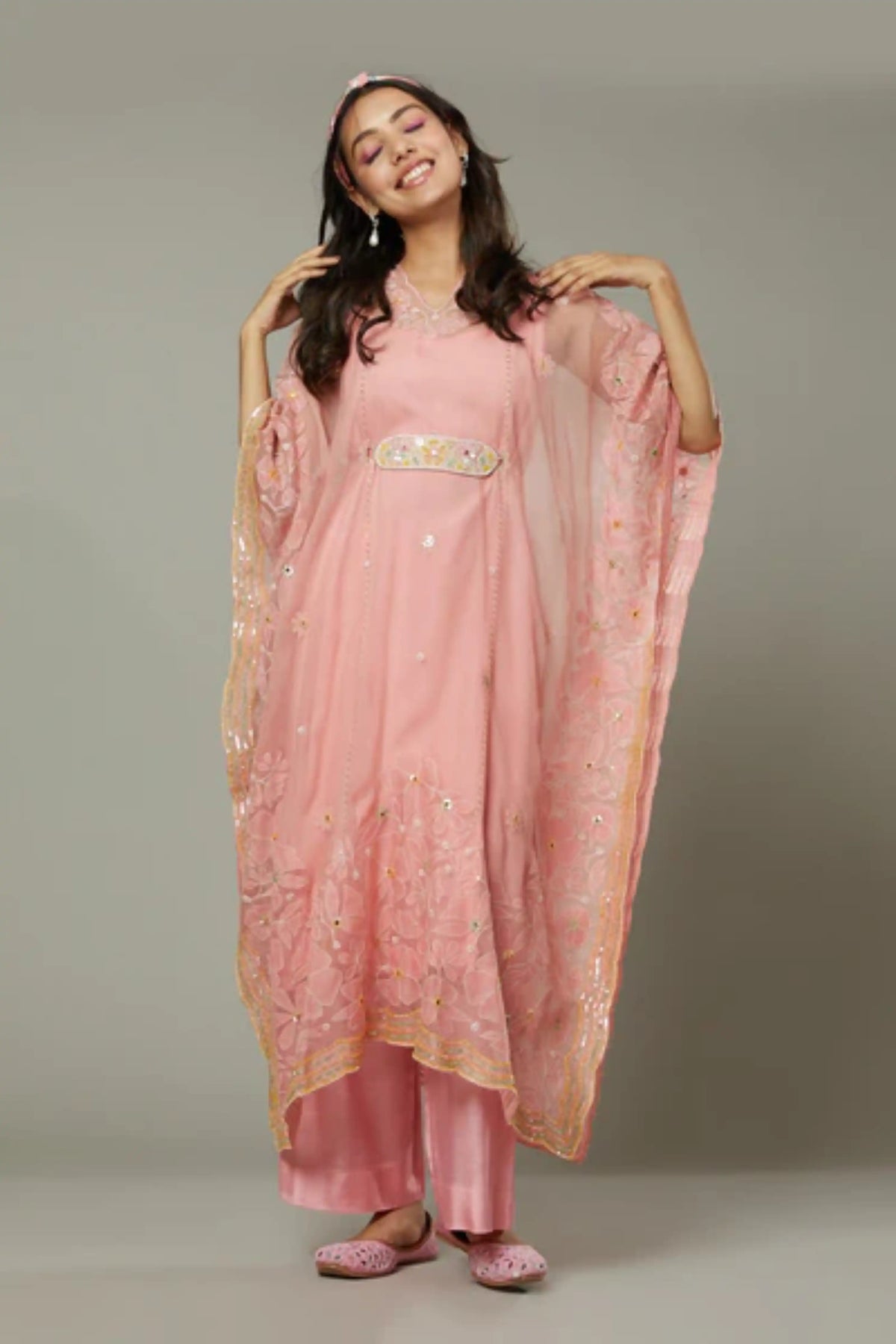 Candy Floss Kaftan Set