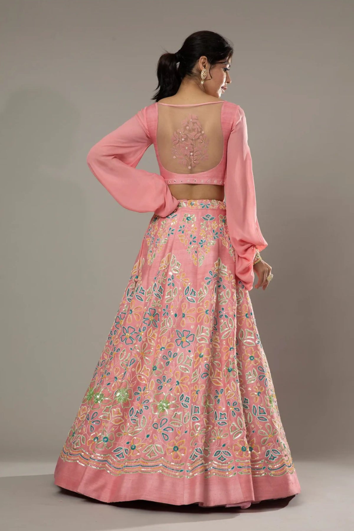 Candy Floss Lehenga Set