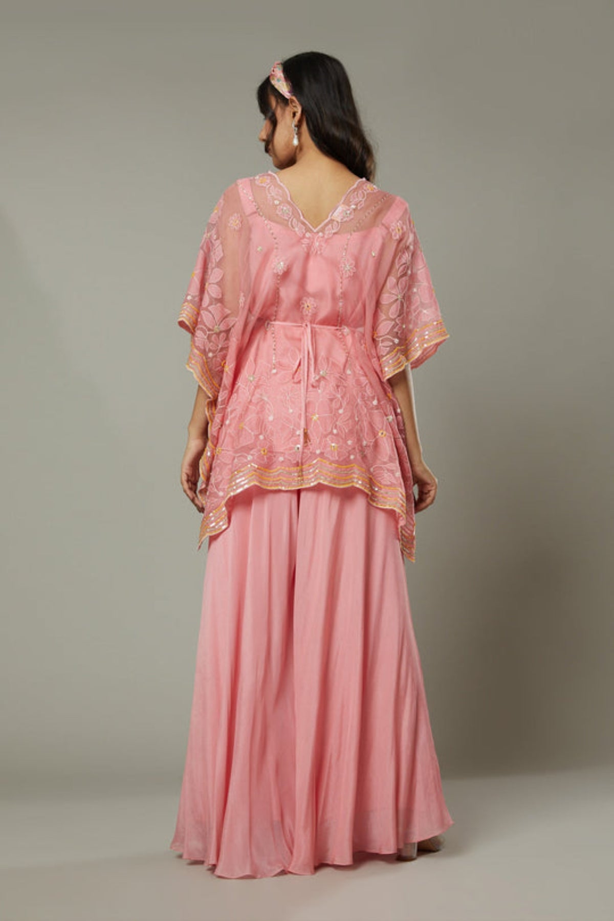 Candy Floss Flared Sharara Set