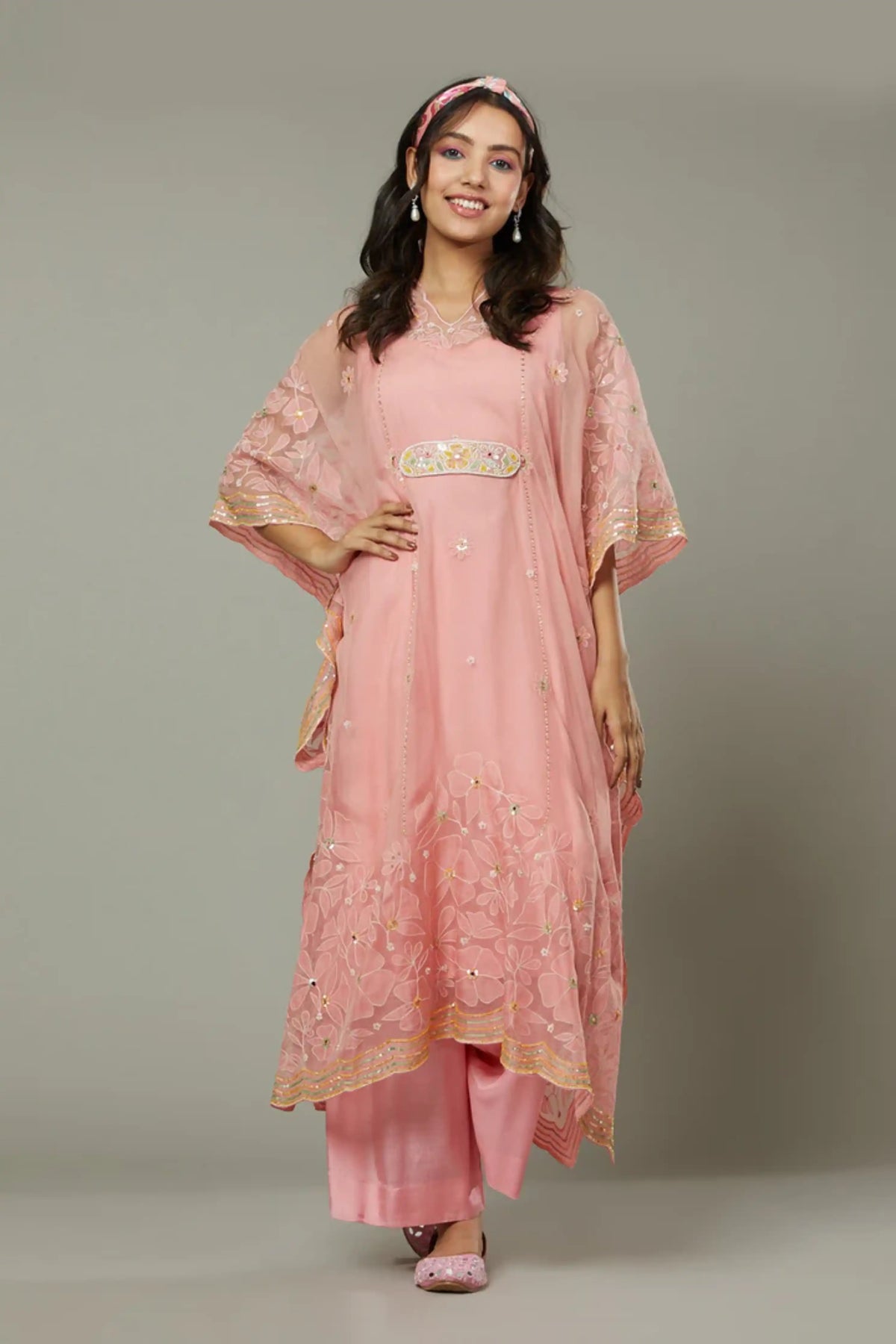 Candy Floss Kaftan Set