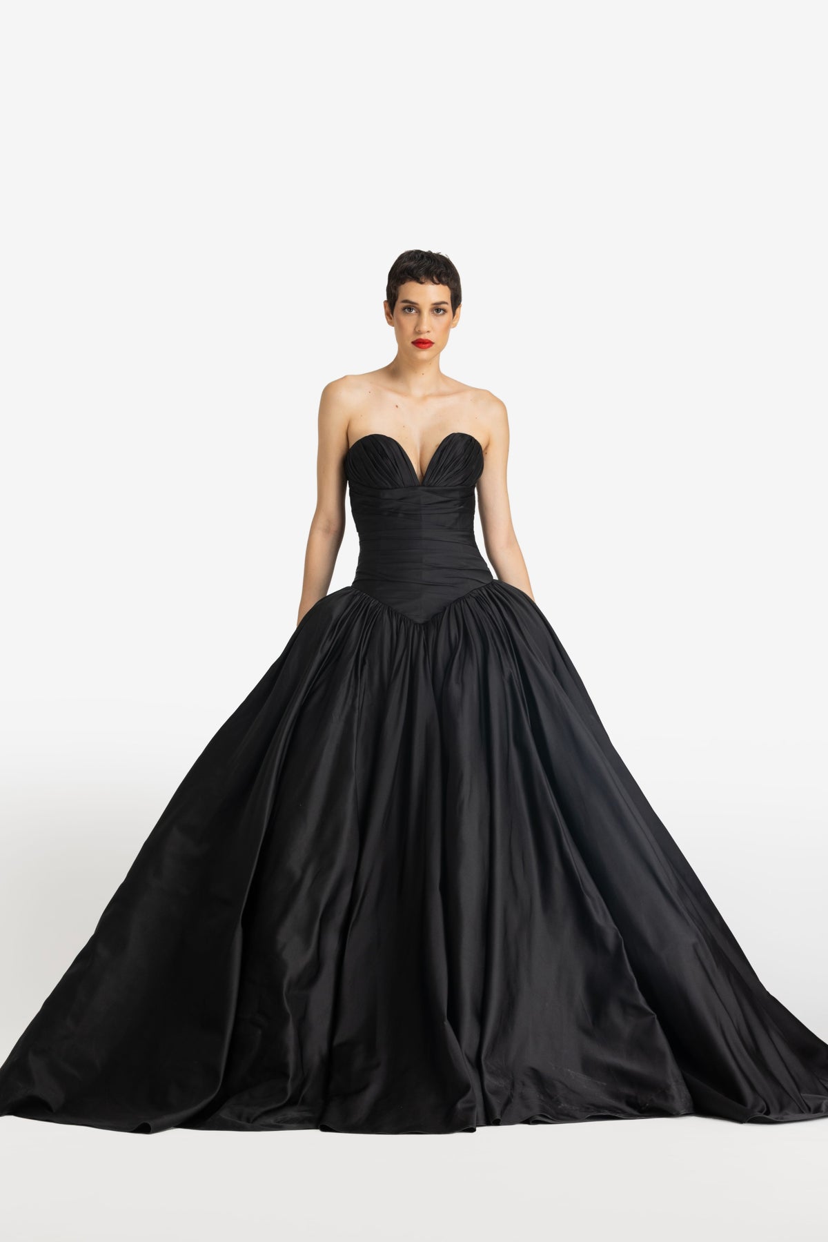 Sweetheart Neckline Gown