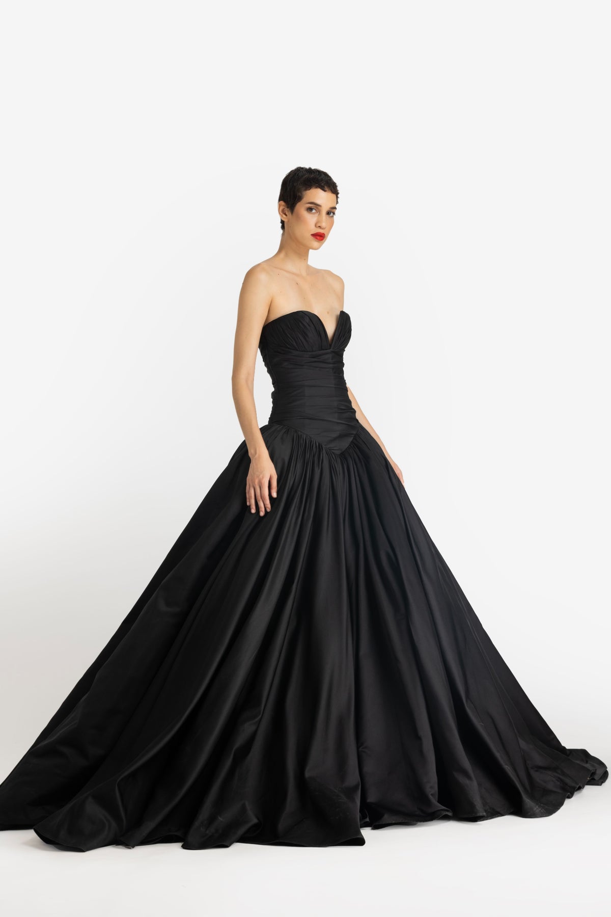 Sweetheart Neckline Gown