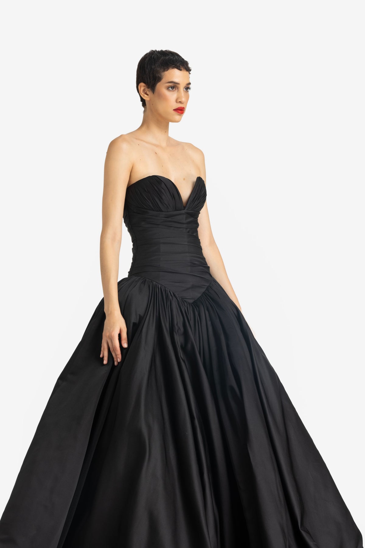 Sweetheart Neckline Gown