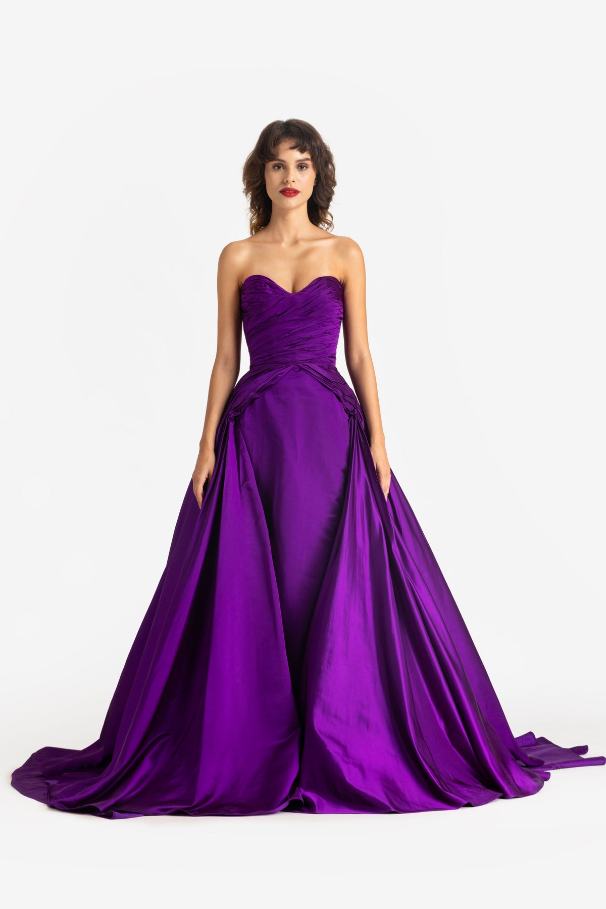 Trailed Mermaid Gown