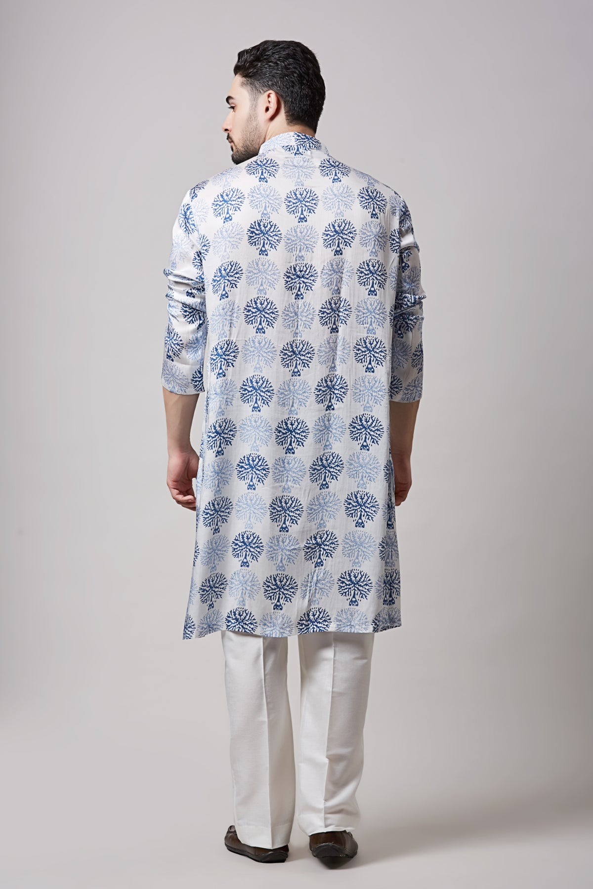 Nafs Hand Block Printed Kurta Set