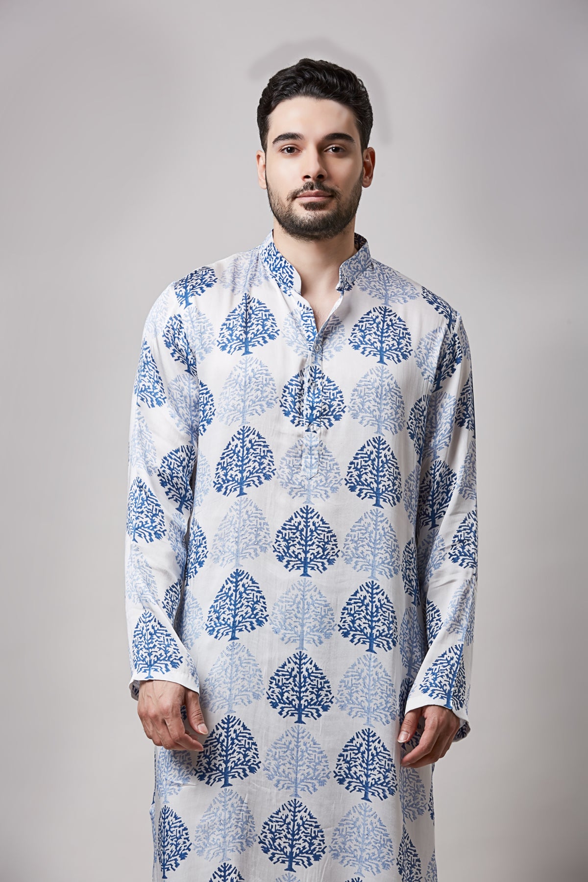 Naqsh Hand Block Printed Kurta Set