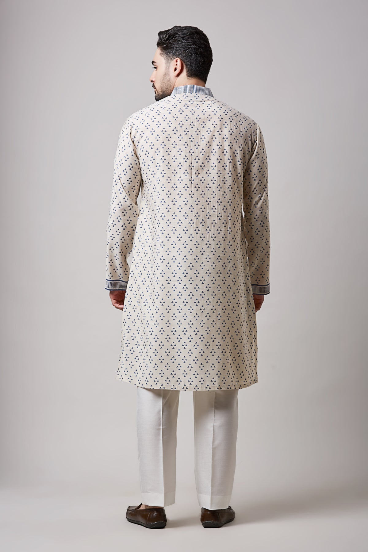 Parthiv Hand Block Printed Kurta Set