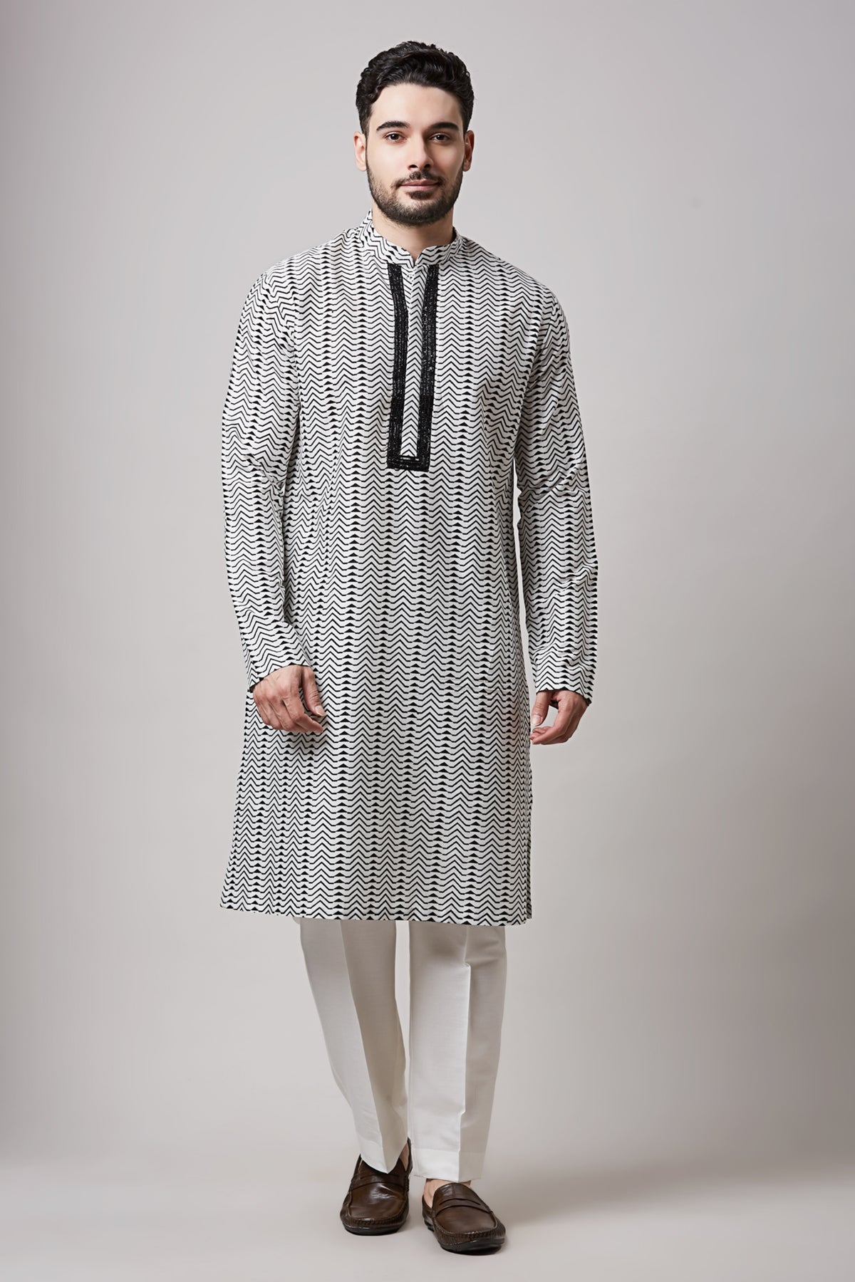 Vasl Hand Block Printed Kurta Set