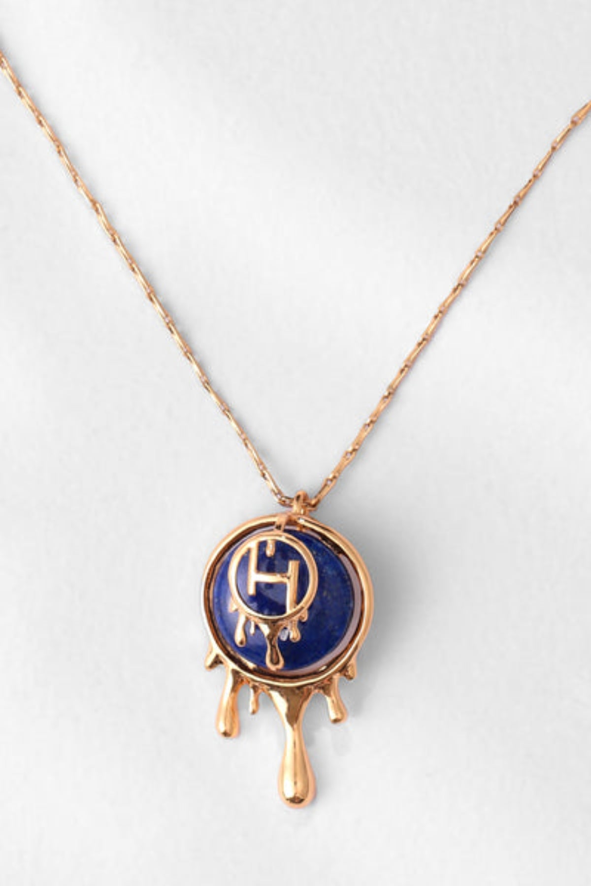 Palescent Lapis Pendant