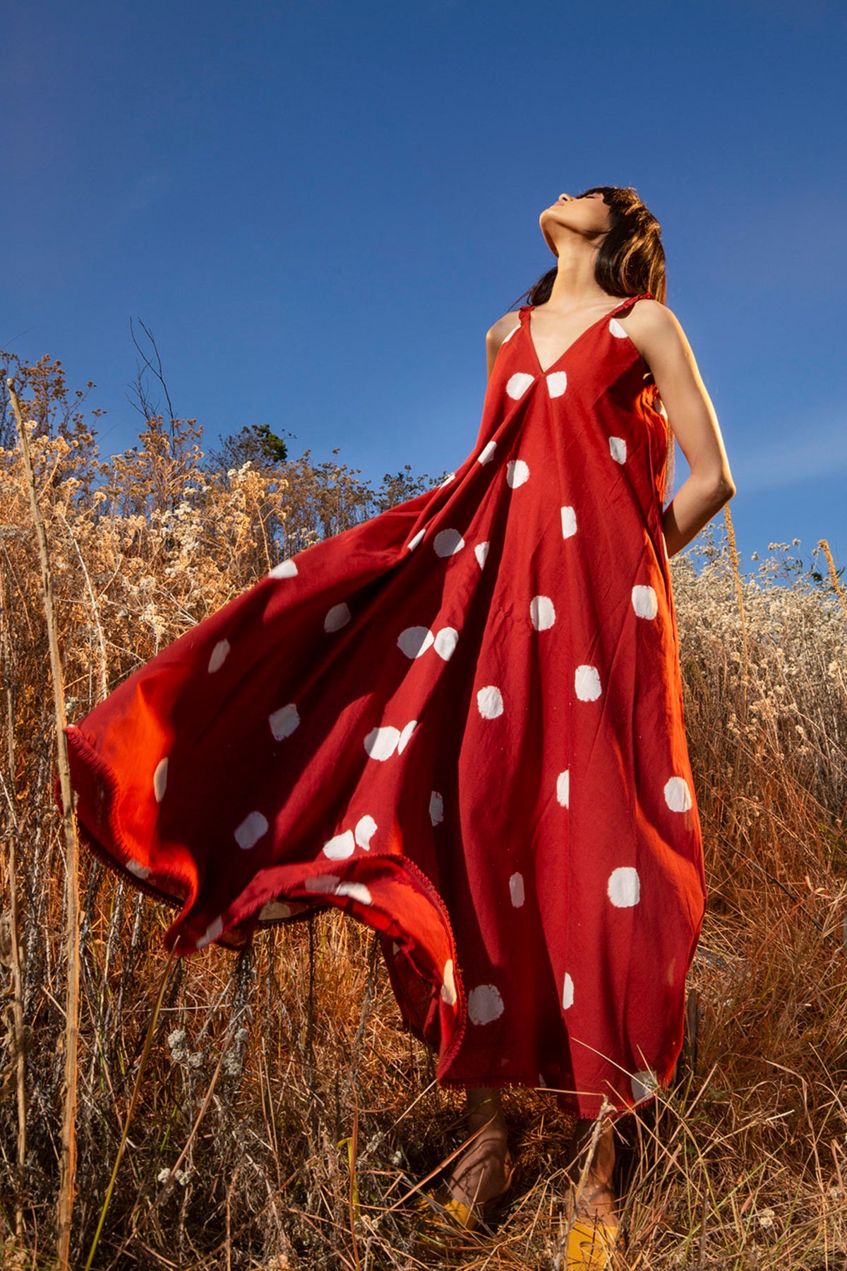 Red Ancient Dress