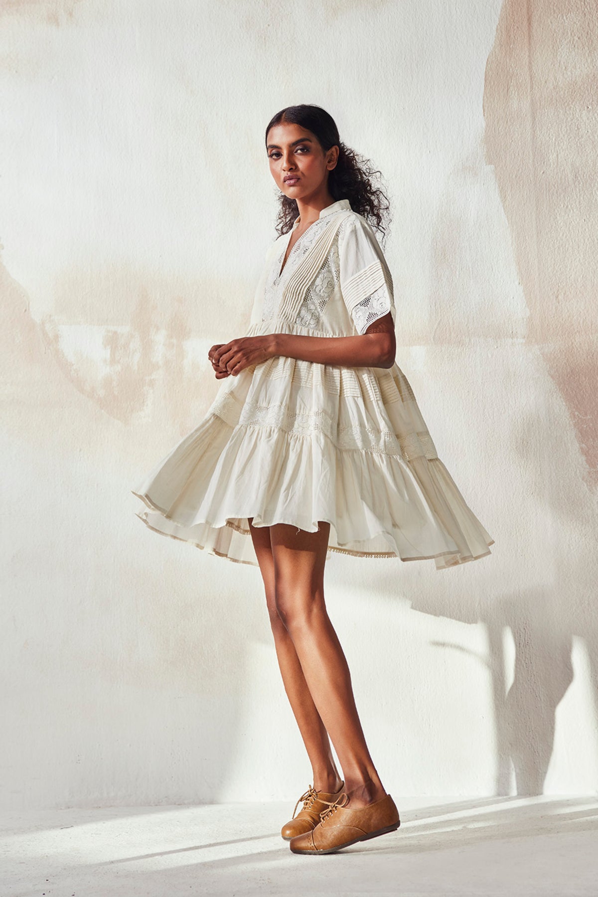 The white light dress