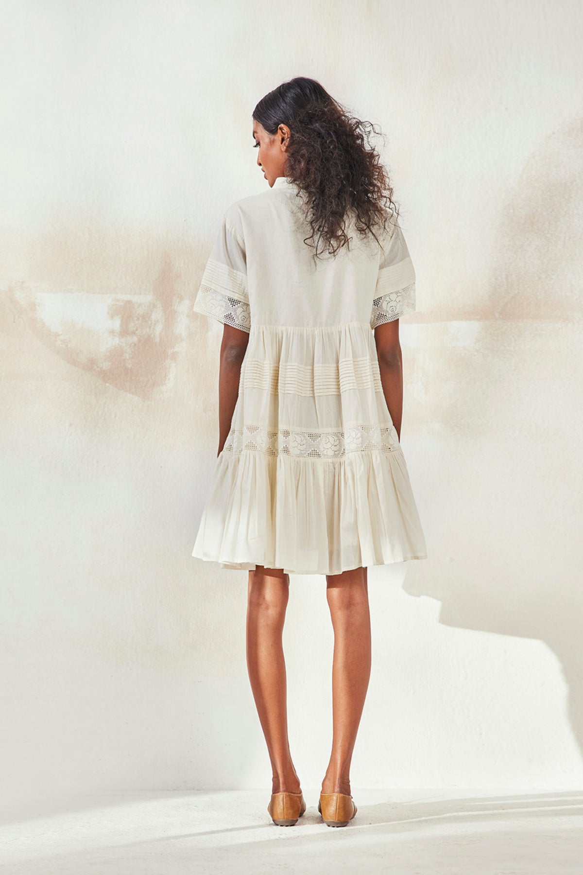 The white light dress