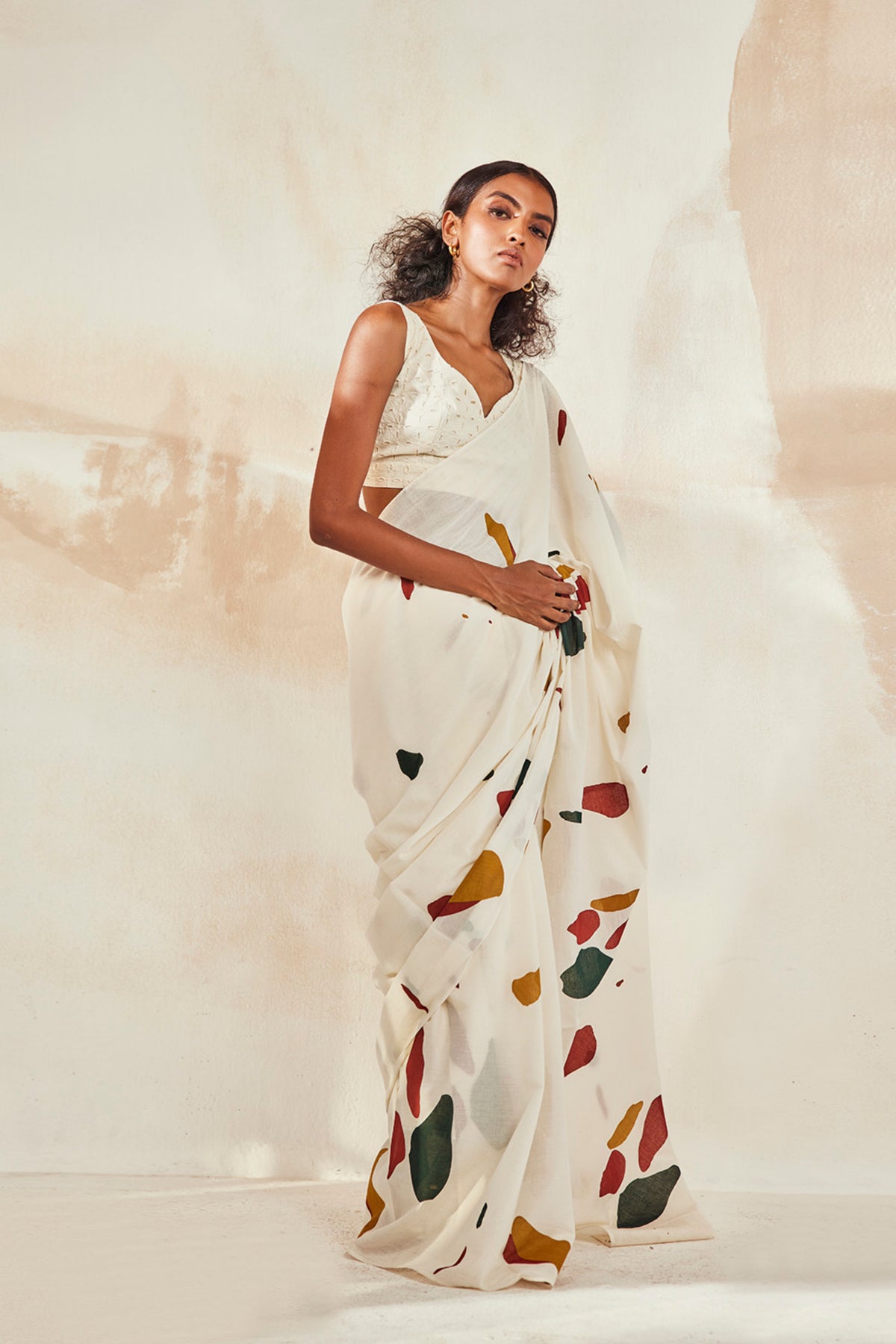 Olio mosaic saree