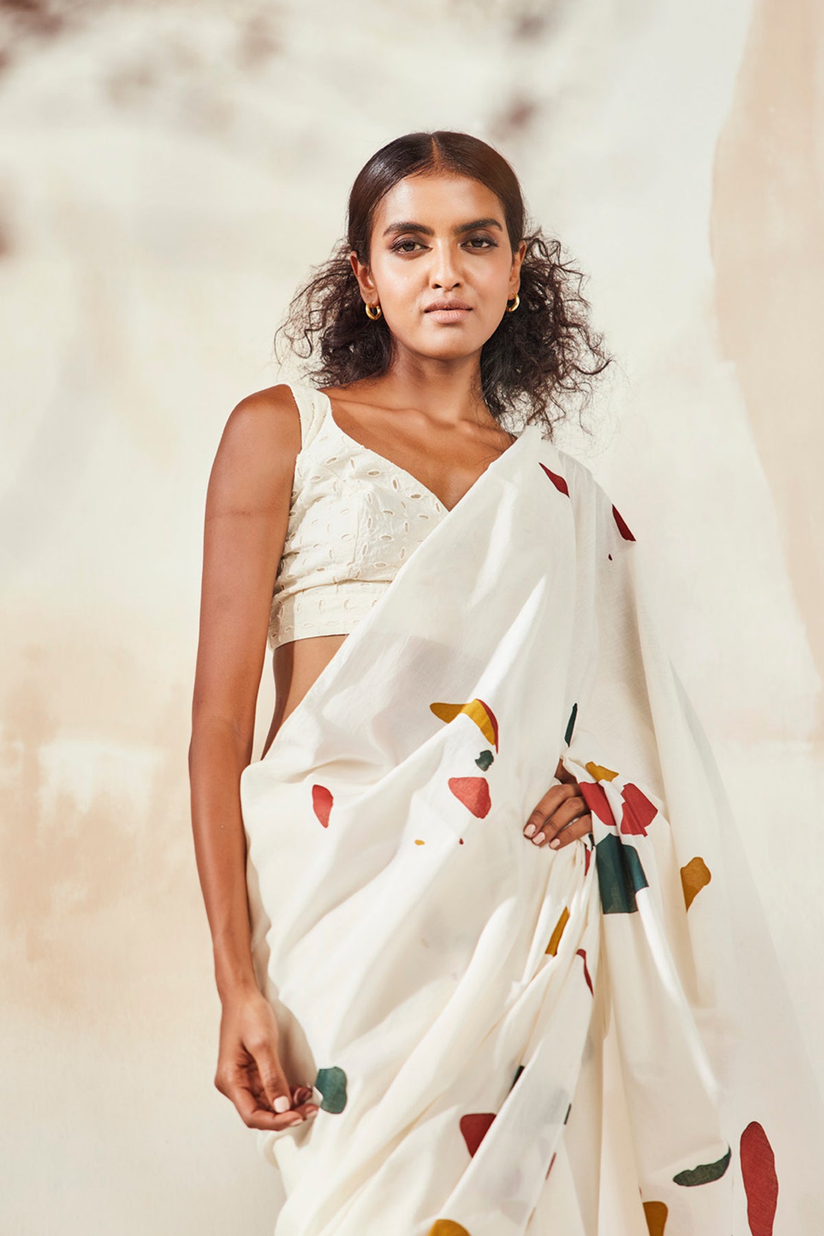 Olio mosaic saree