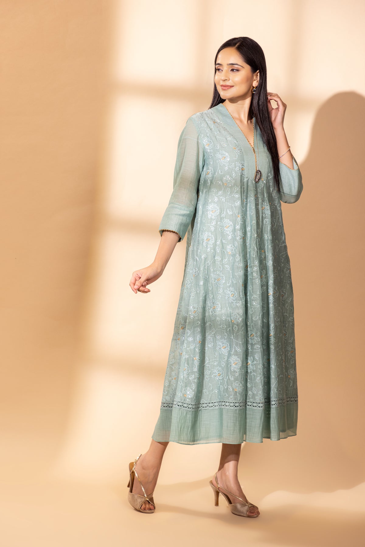 Mint Green Fressia Dress