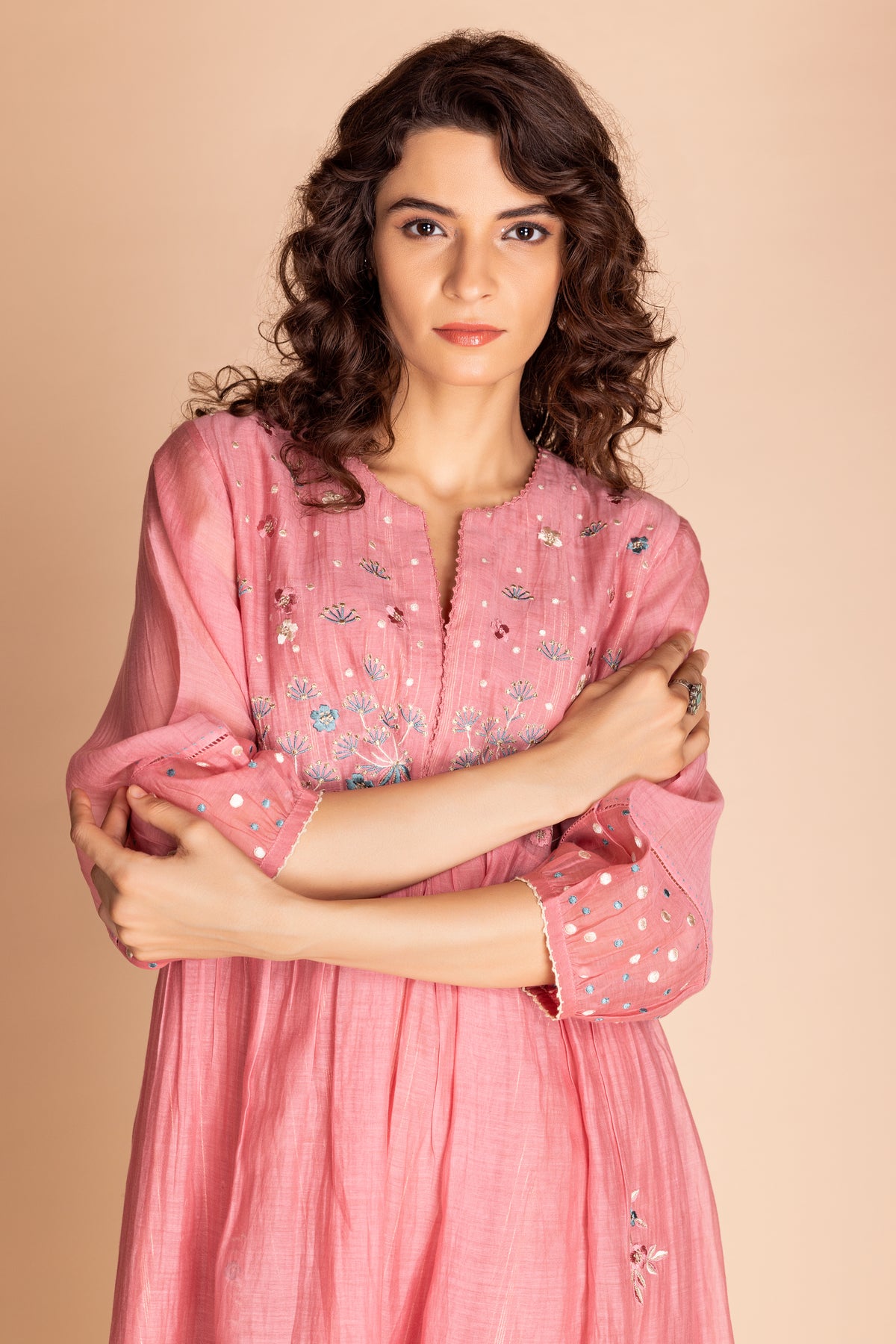 French Pink Zaria Dress