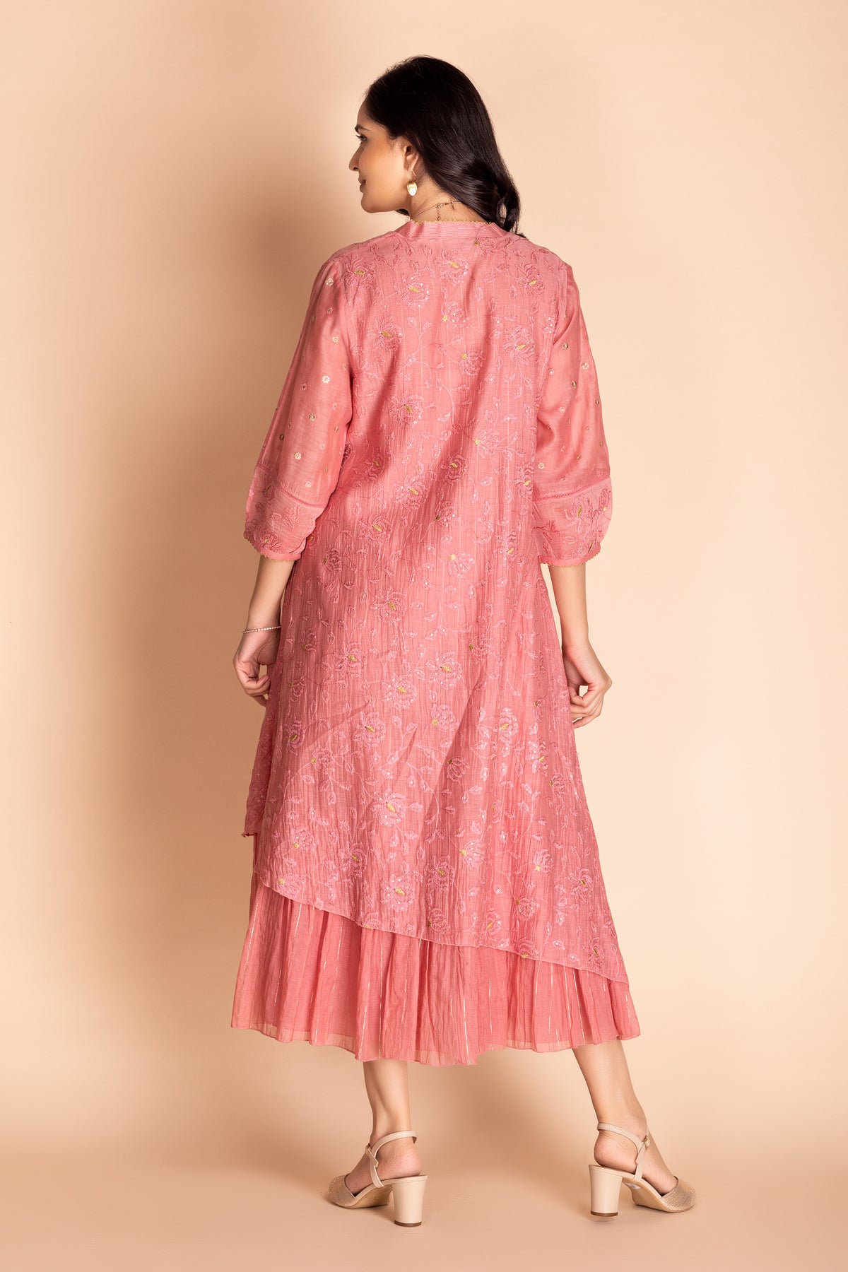 French Pink Rimsa Dress