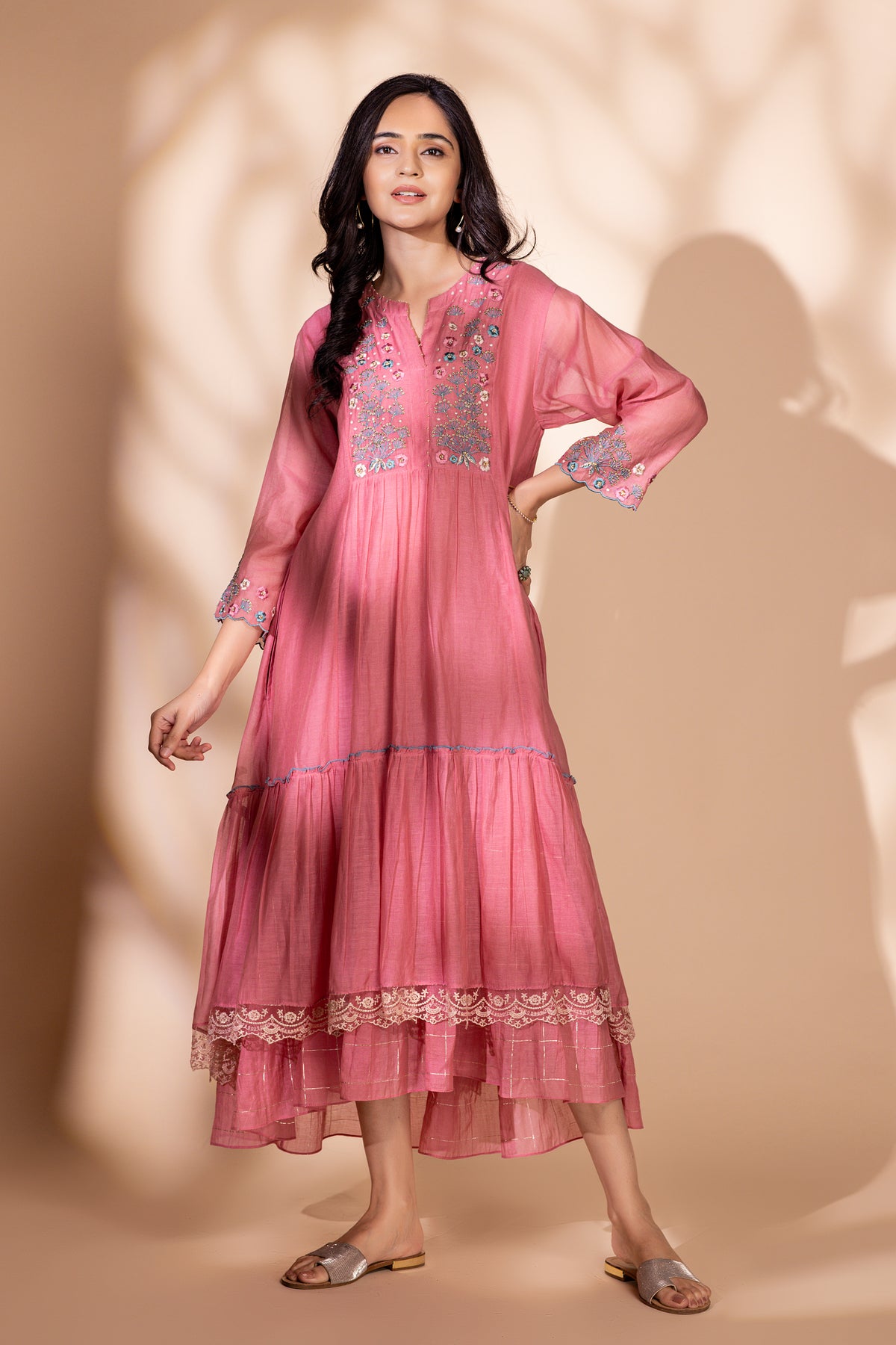 French Pink Hana Dress