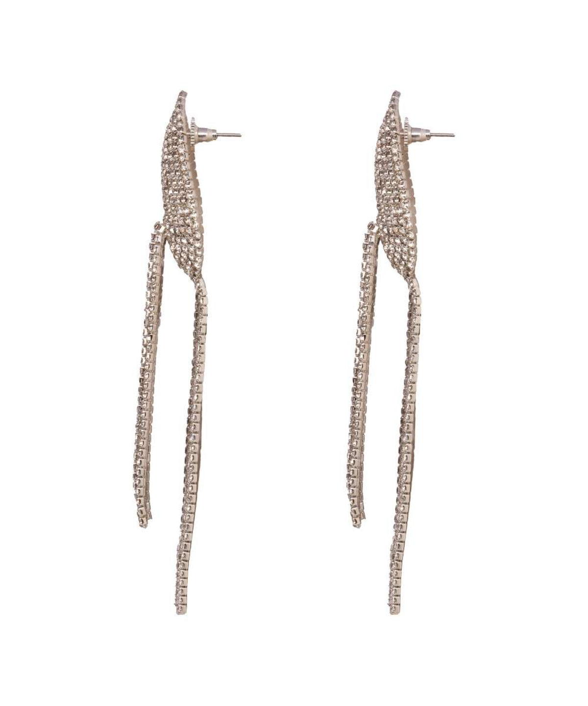 Rhinestone Long Earring