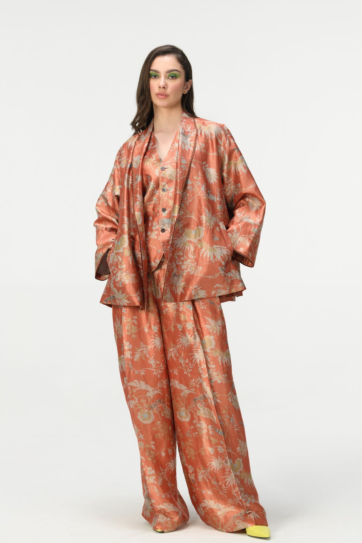 Springforest Coral Cape Coat