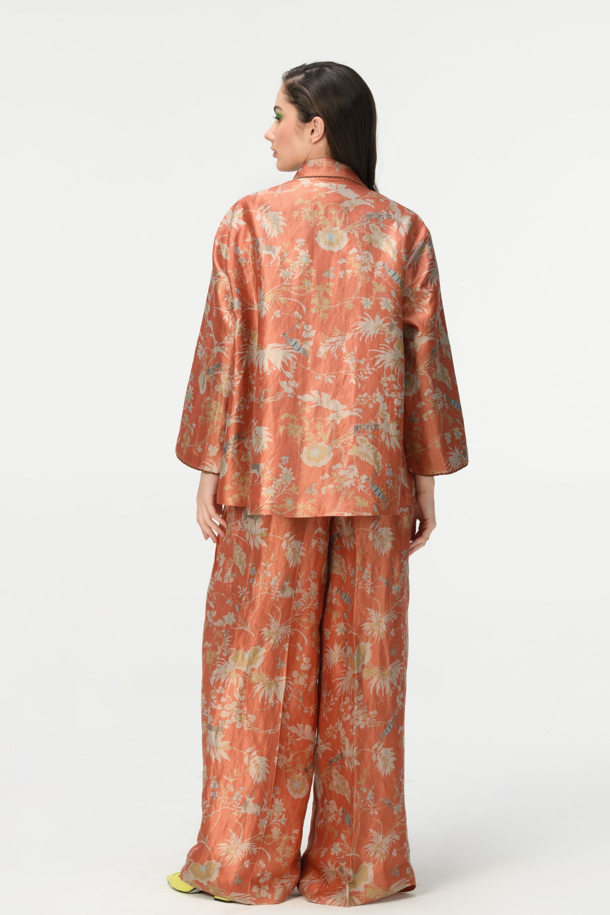 Springforest Coral Cape Coat