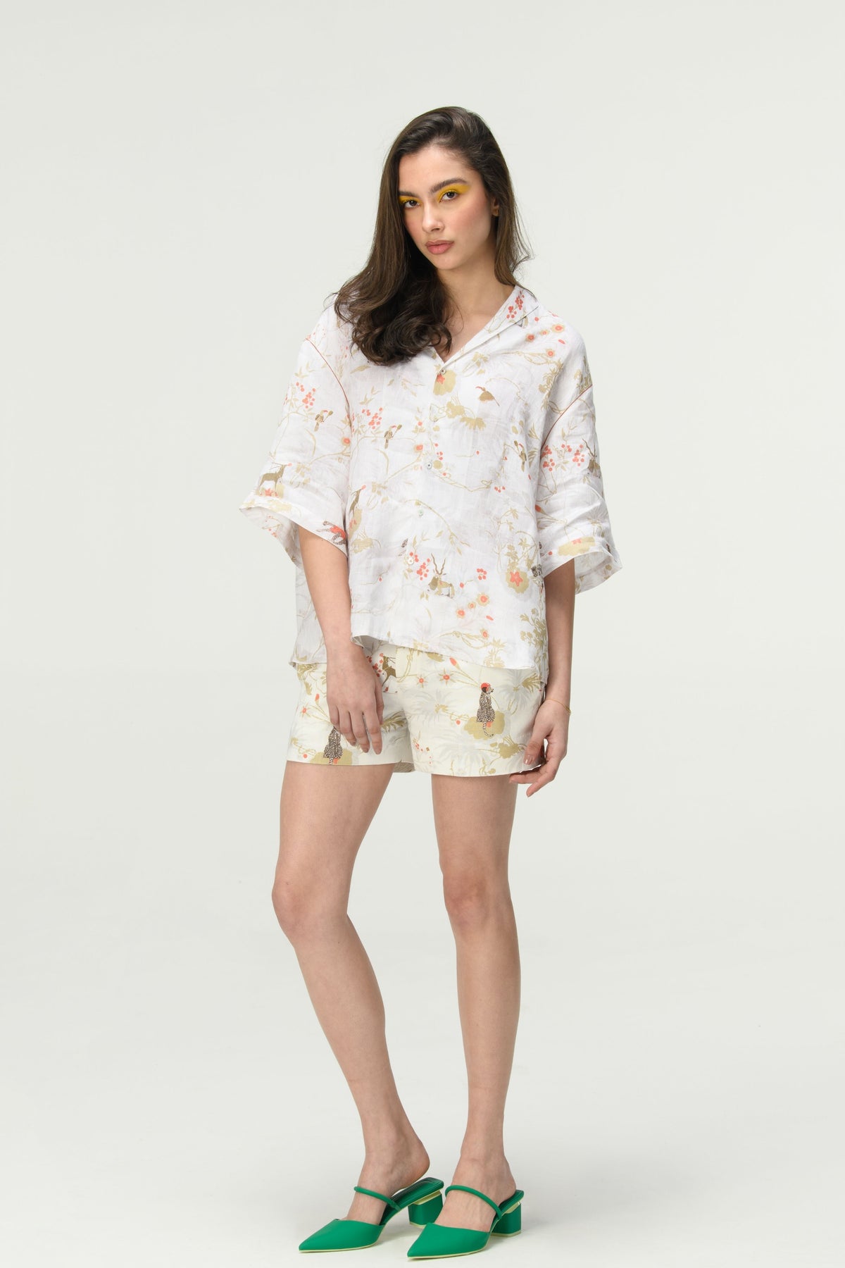 White Oversized Bush Shirt