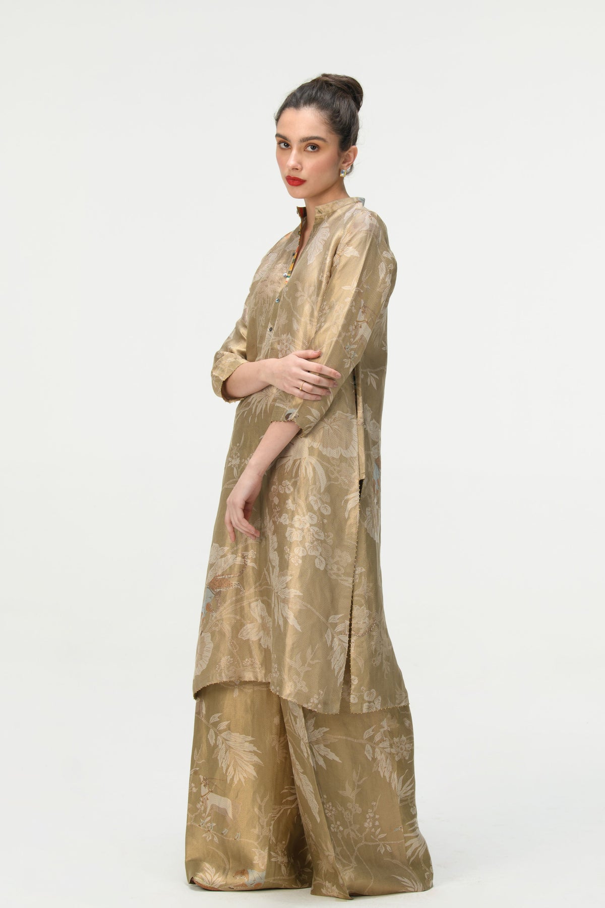 Springforest Oyester Greybade Miyan Kurta