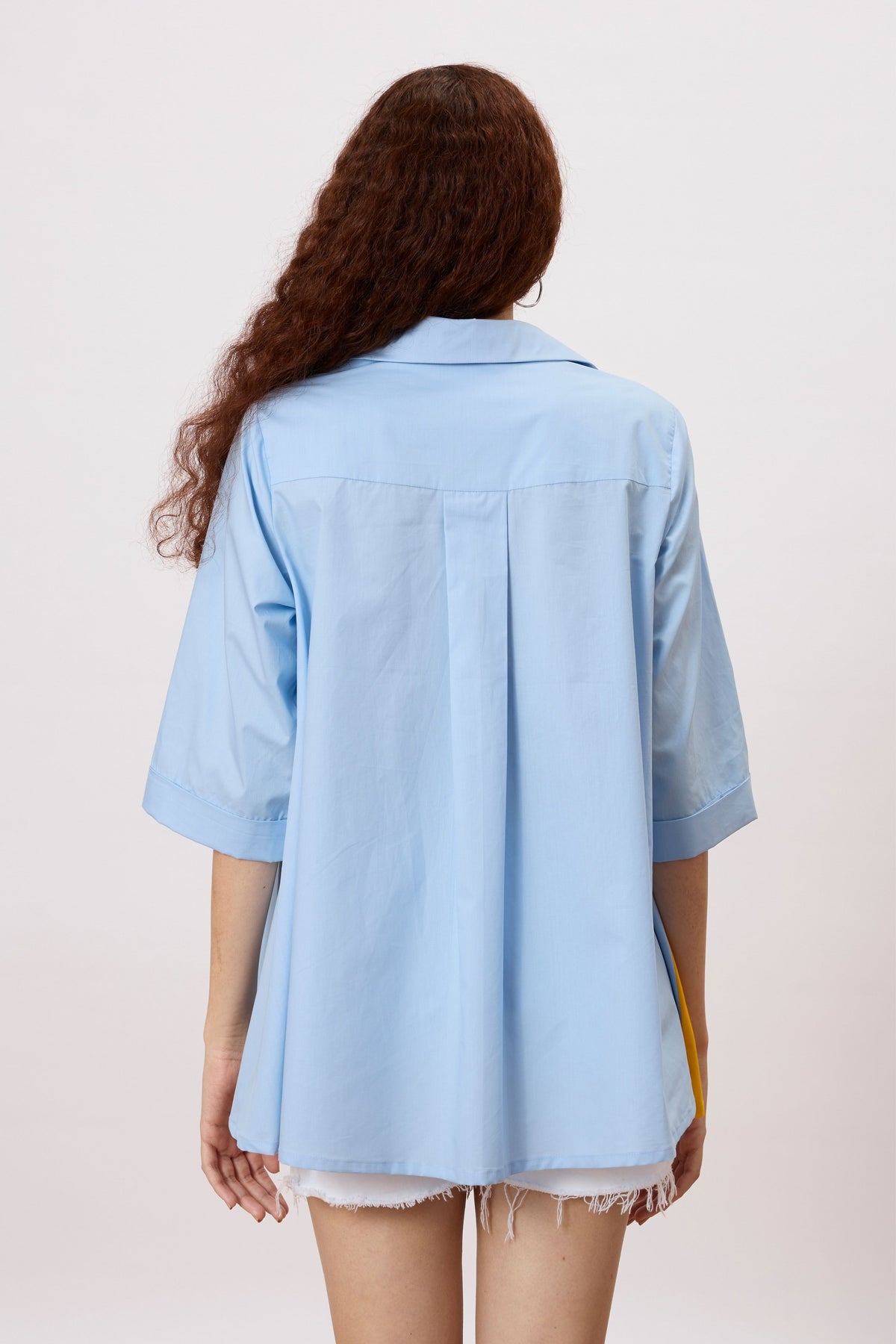 Sienna Dutch Blue Zipper Shirt