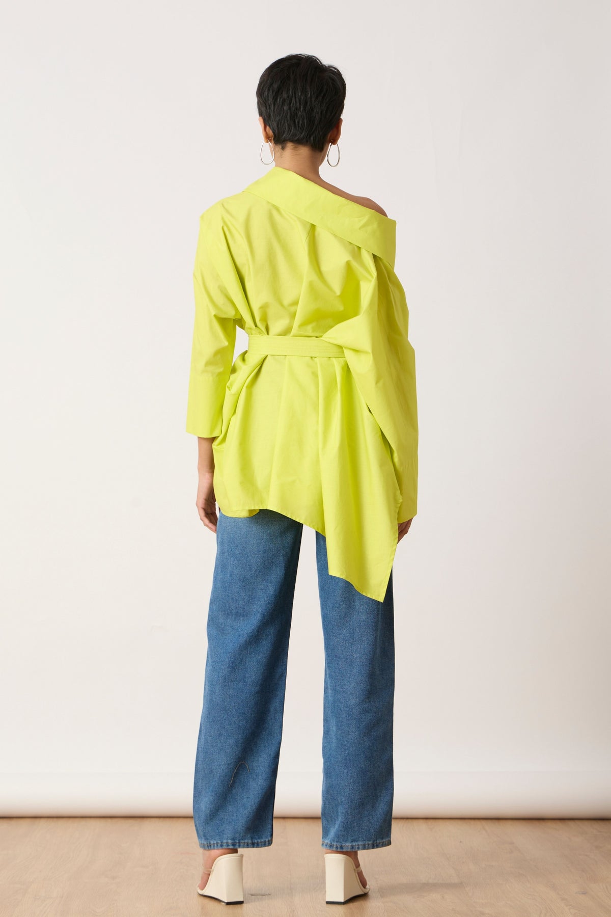 Ayaka Sulphur Lime Shirt