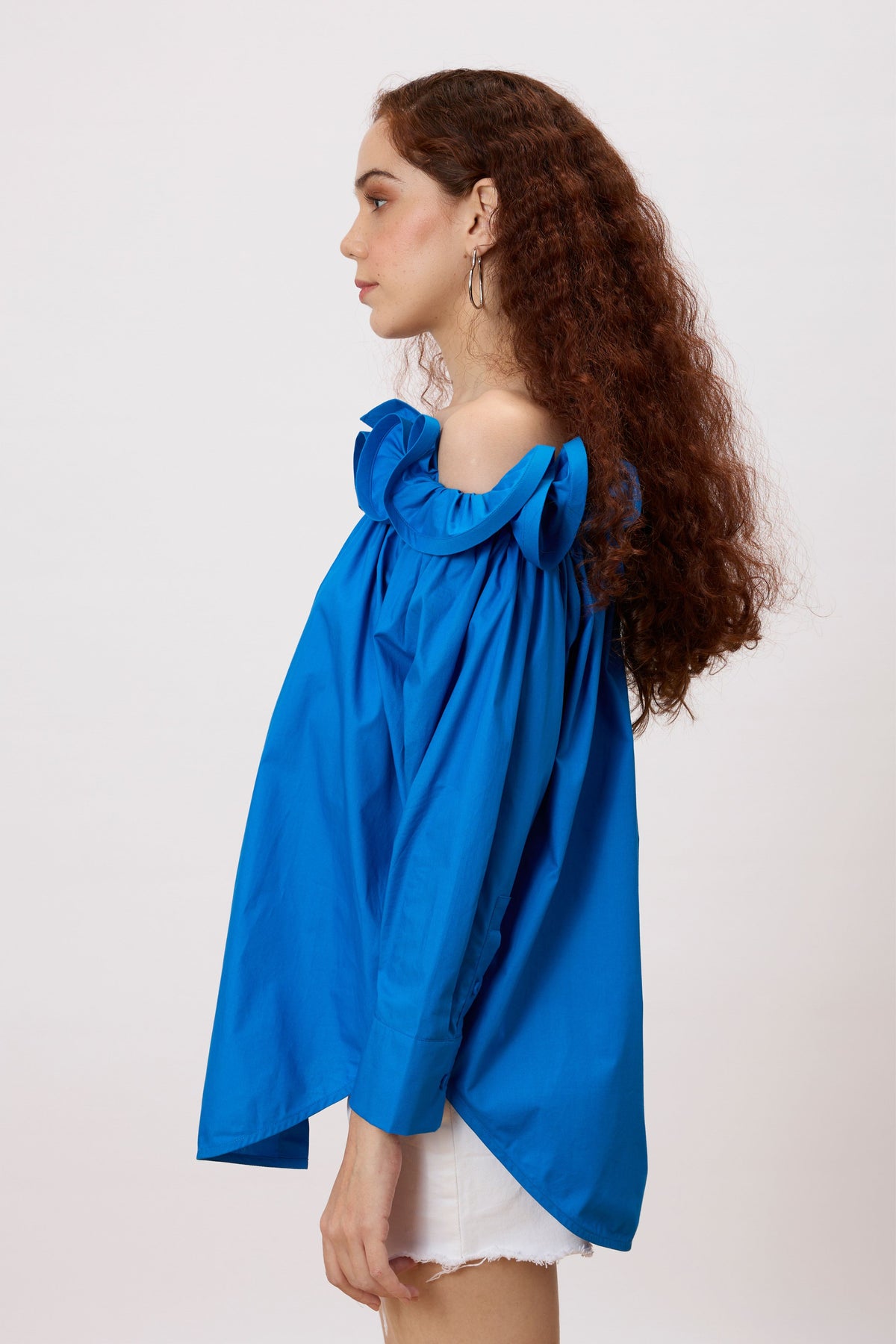 Gia Aster Blue Shirt