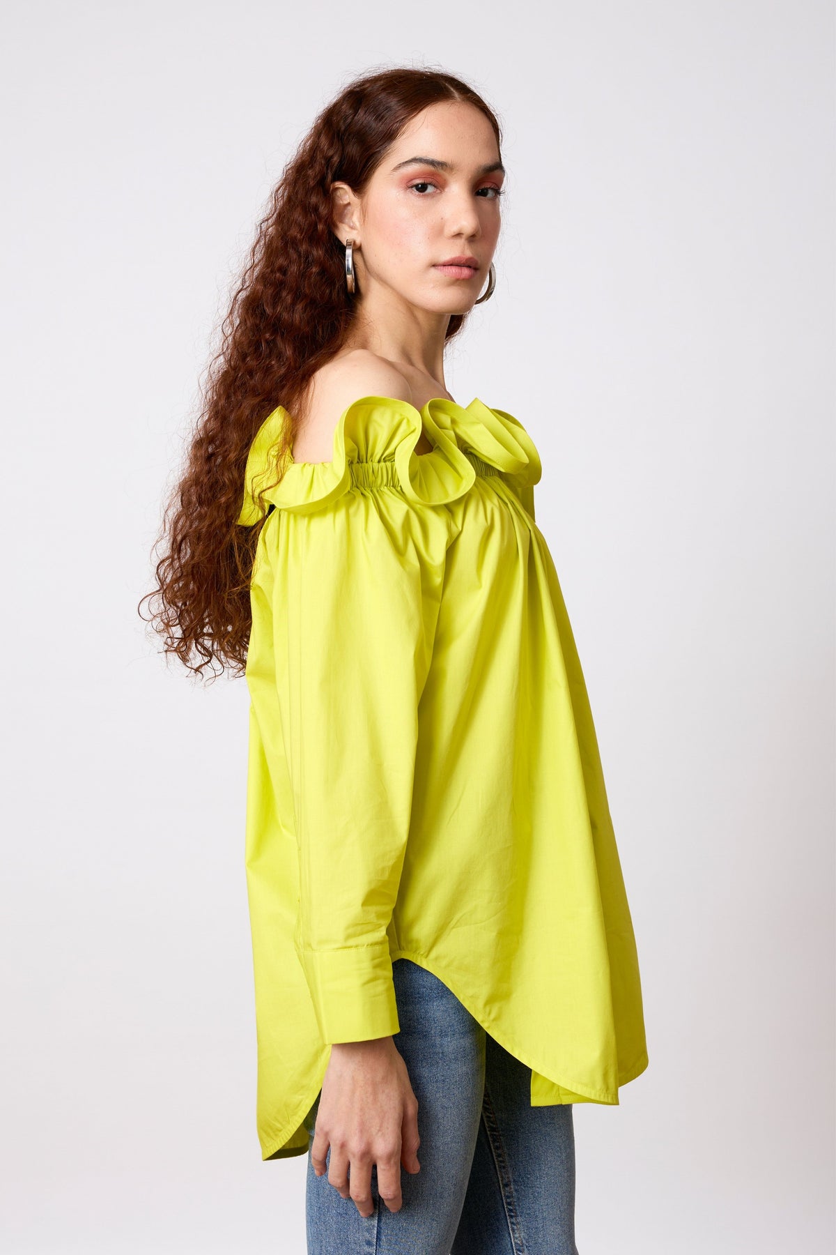 Gia Sulphur Lime Shirt