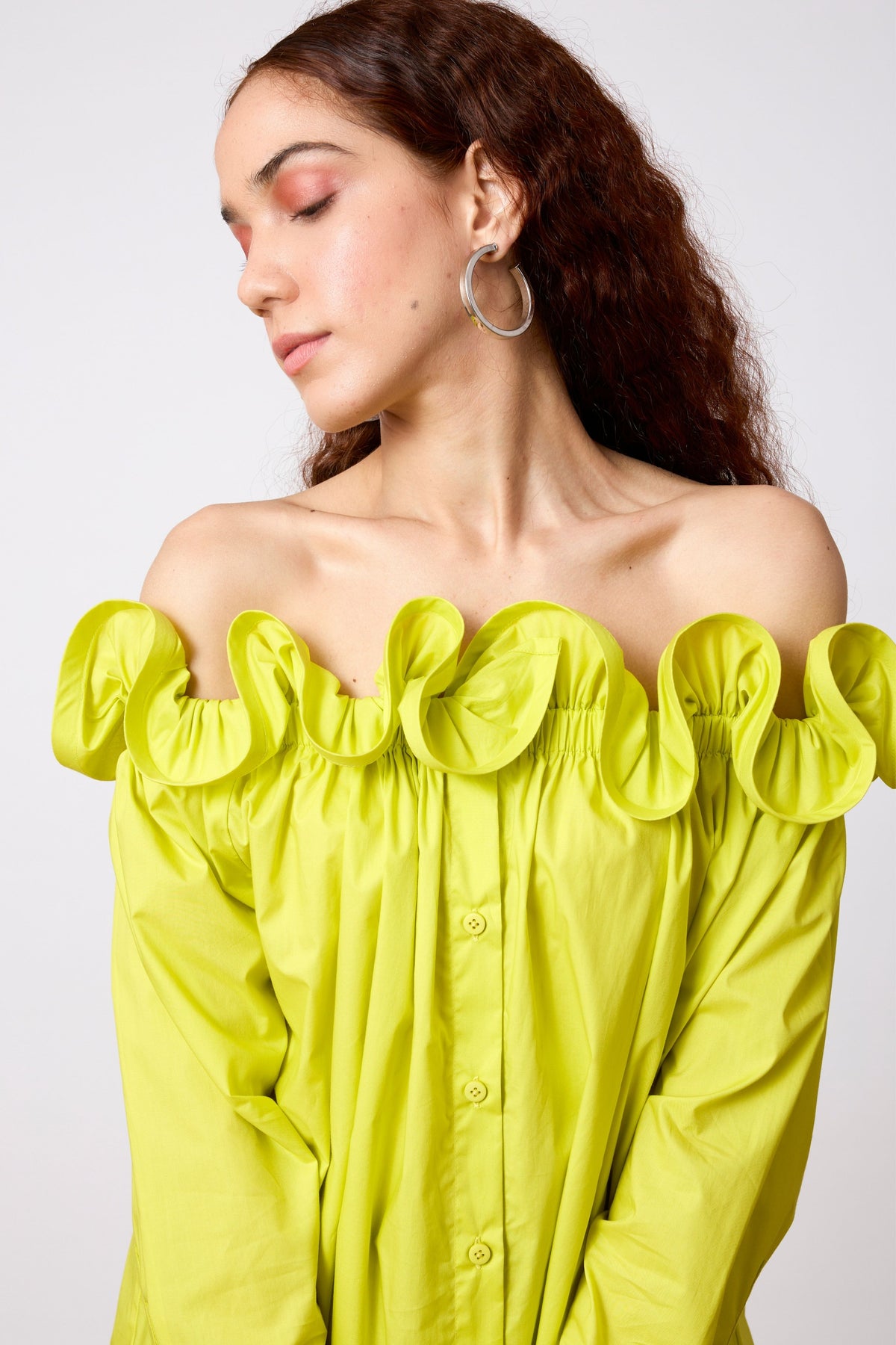 Gia Sulphur Lime Shirt