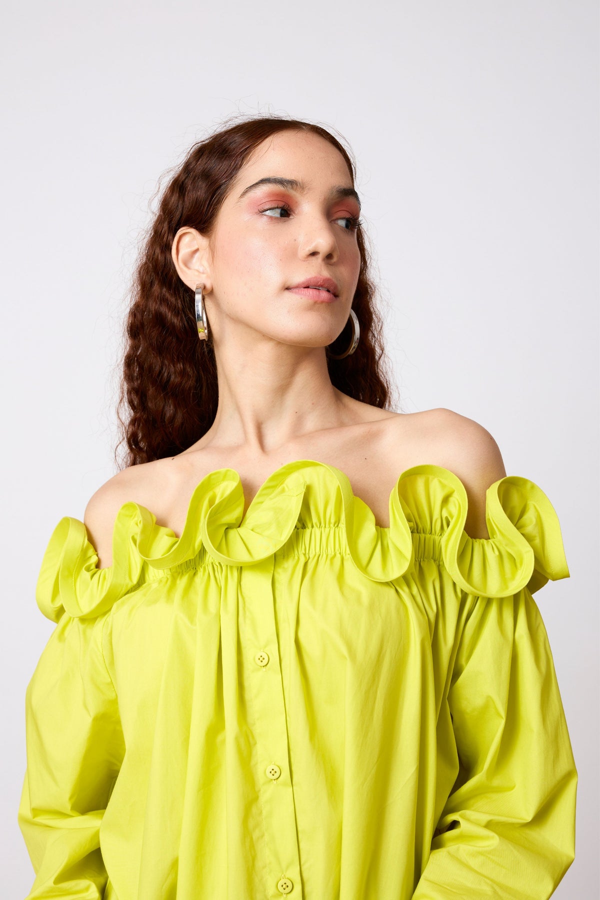 Gia Sulphur Lime Shirt