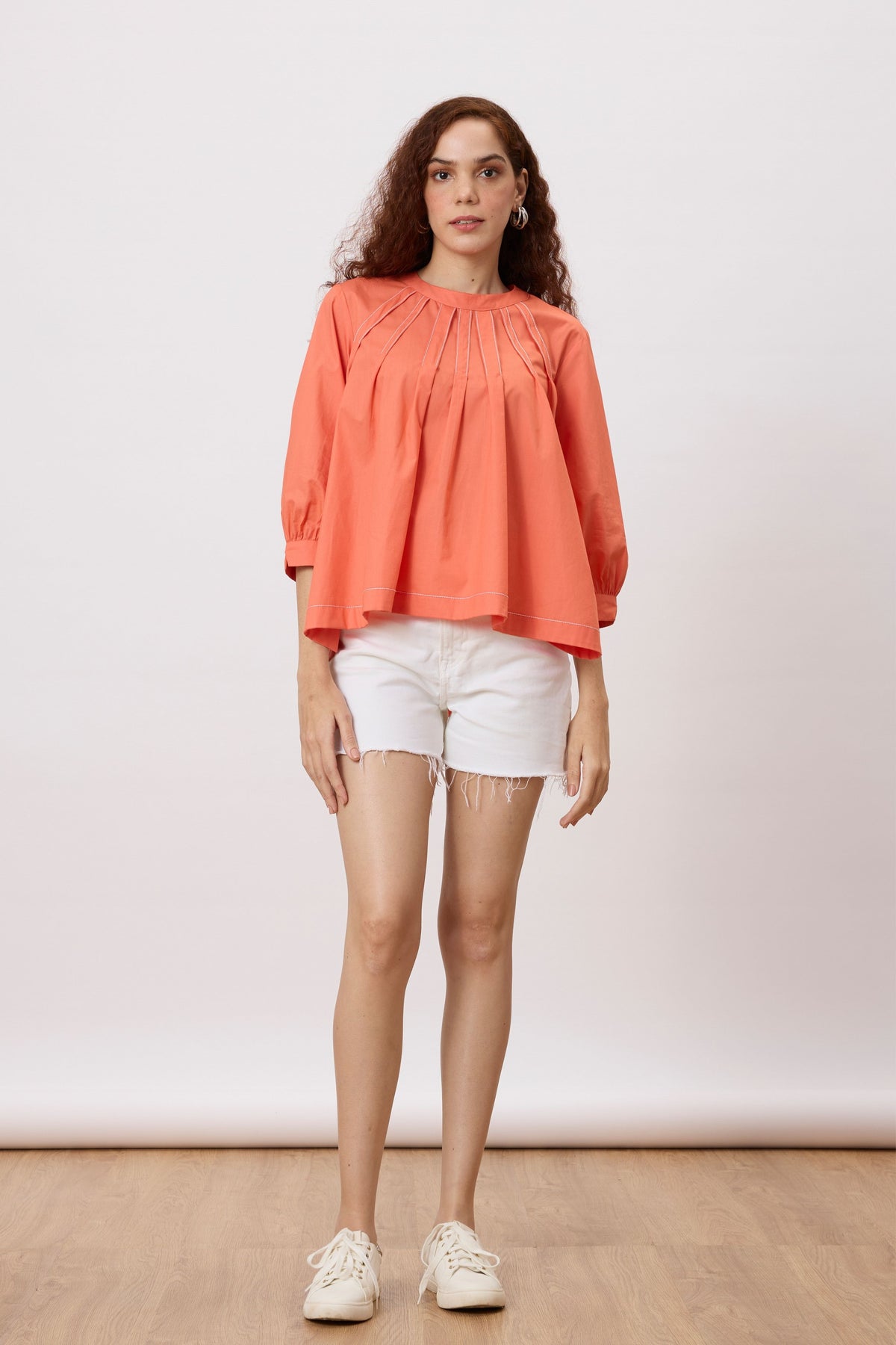 Daphne Spiced Coral Top