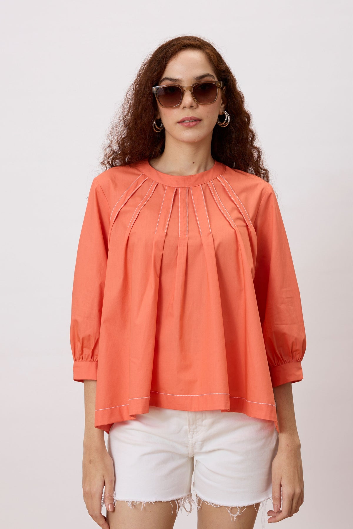 Daphne Spiced Coral Top