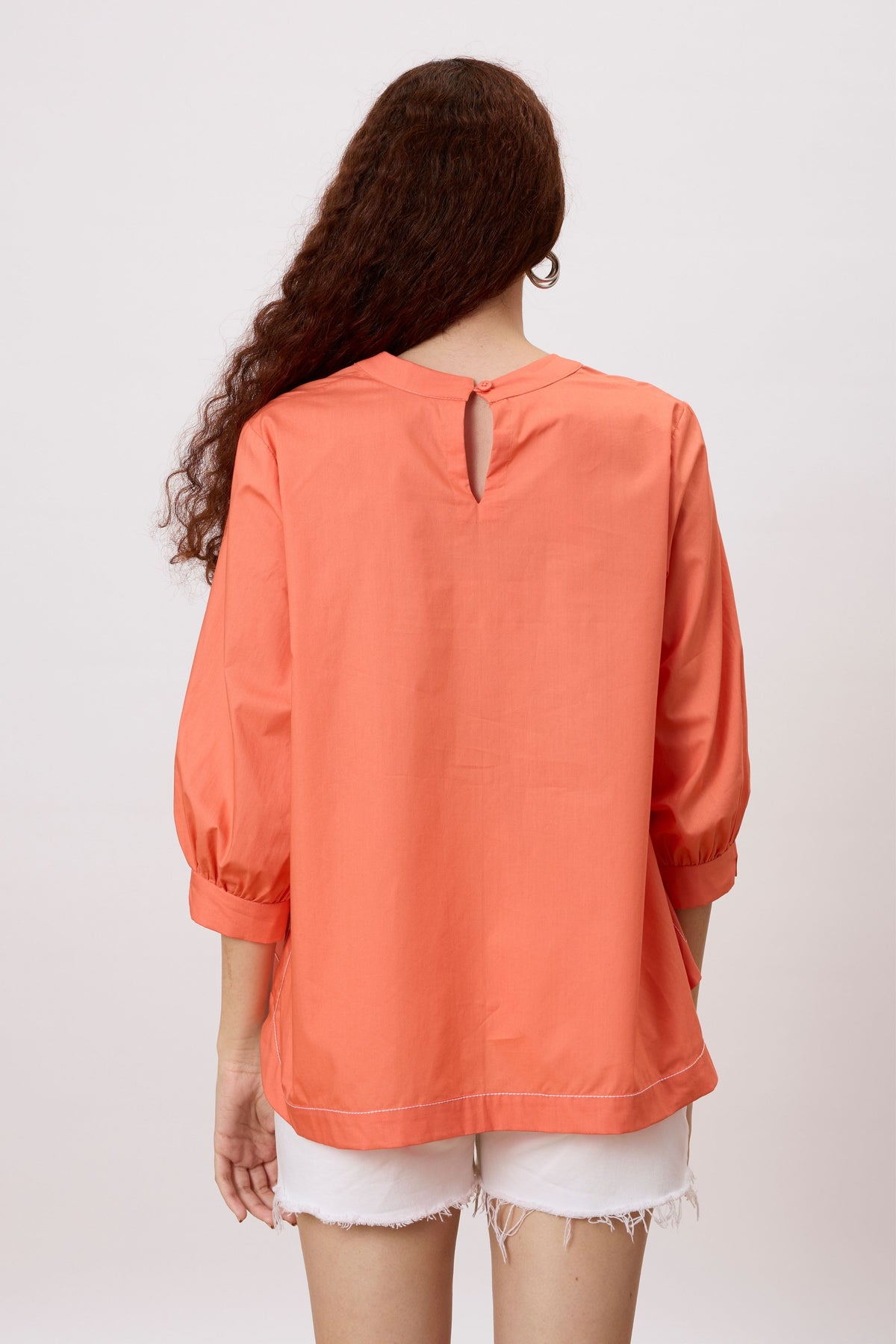 Daphne Spiced Coral Top