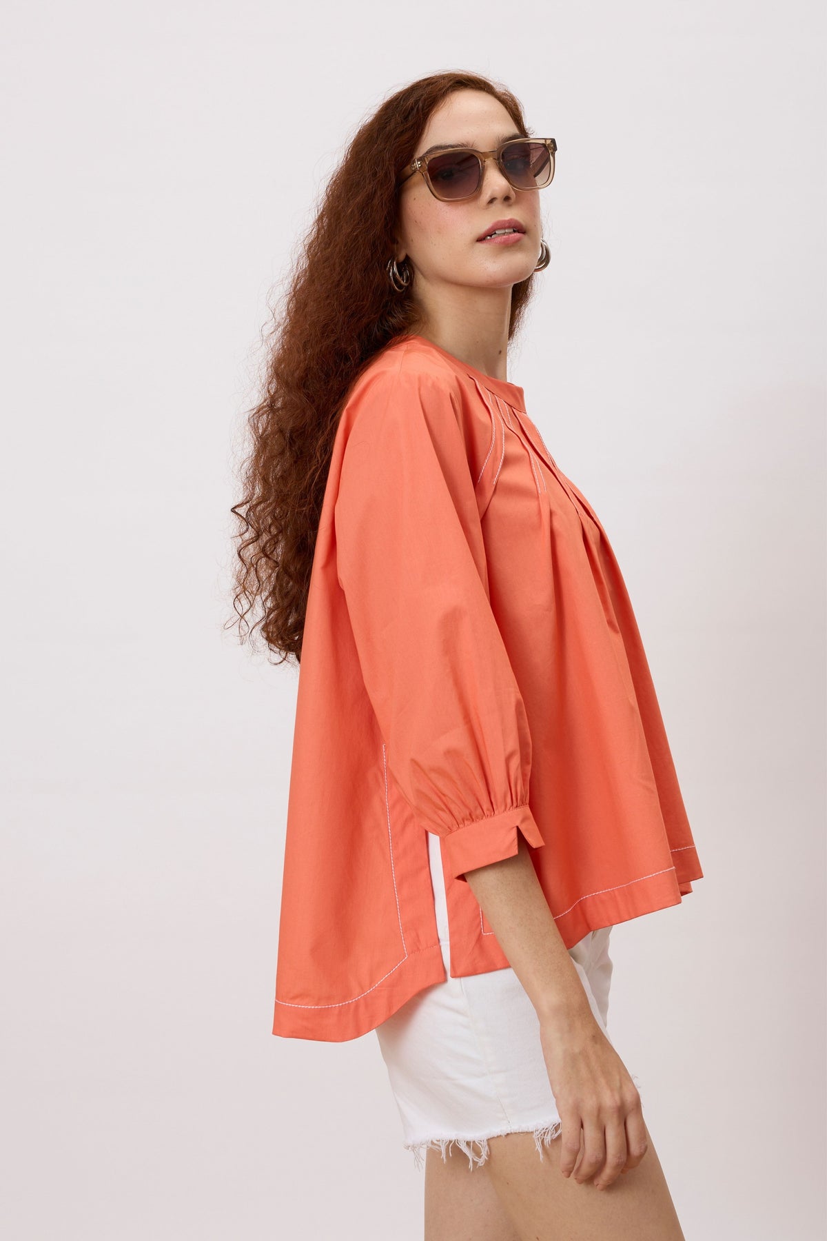 Daphne Spiced Coral Top