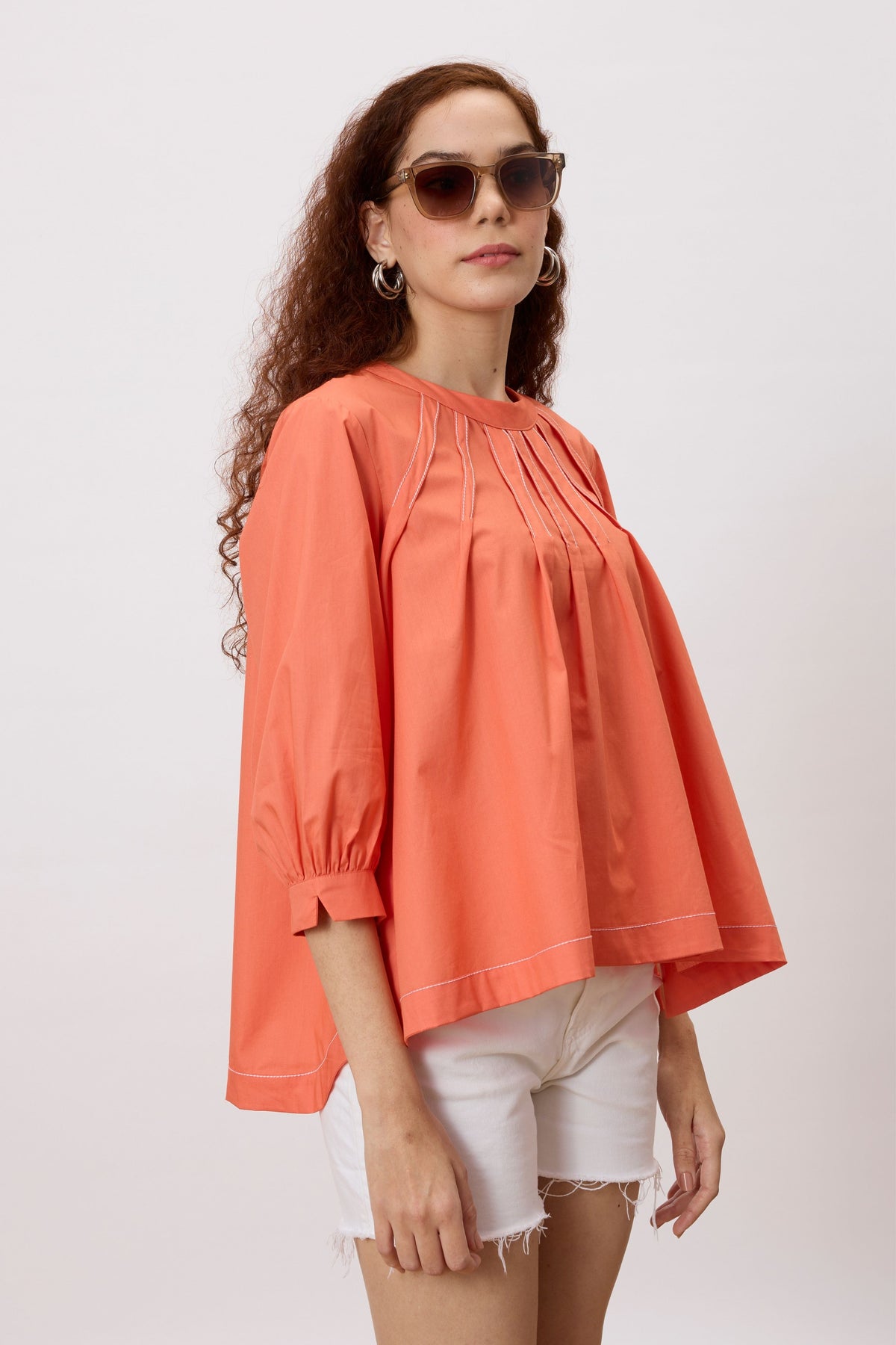 Daphne Spiced Coral Top