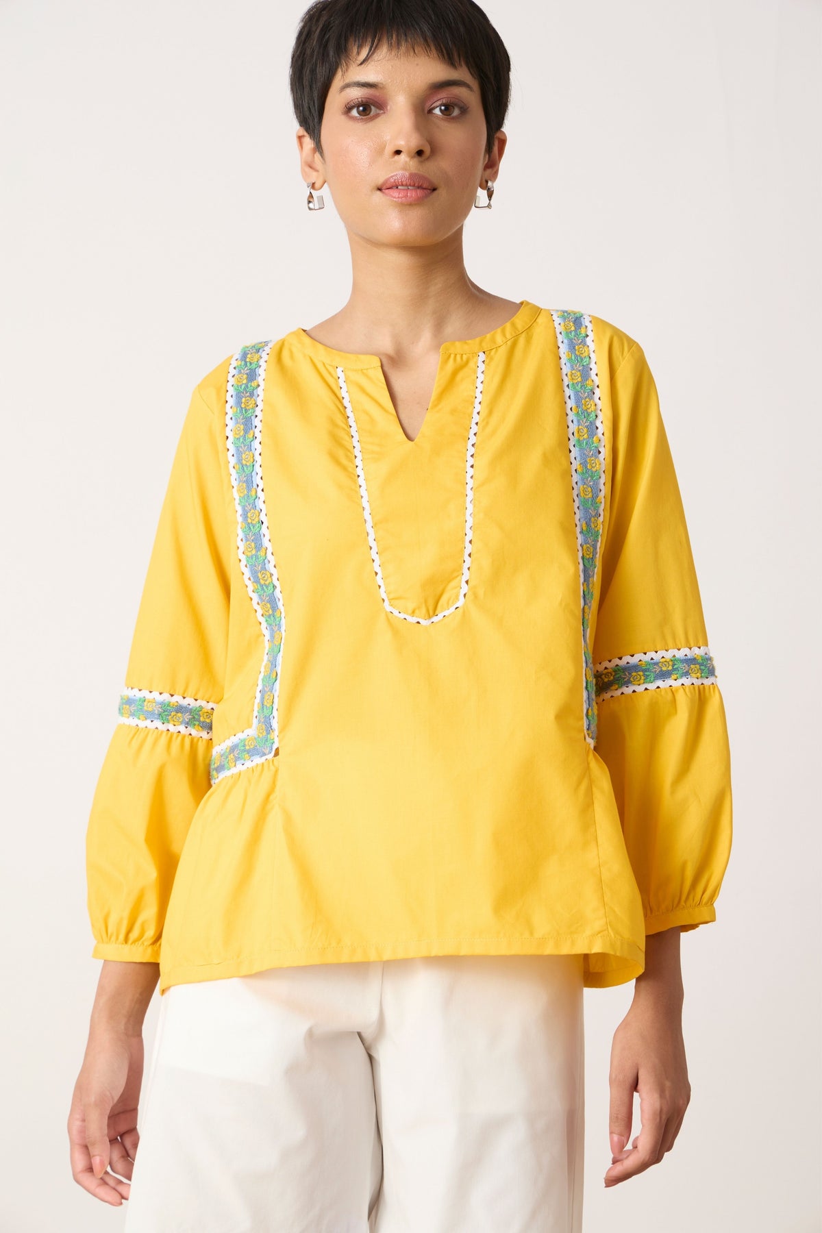 Mila Tuscan Yellow Top