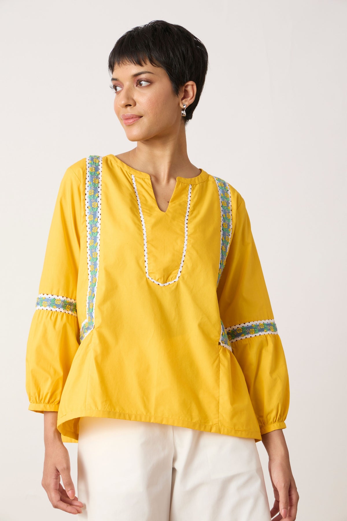 Mila Tuscan Yellow Top