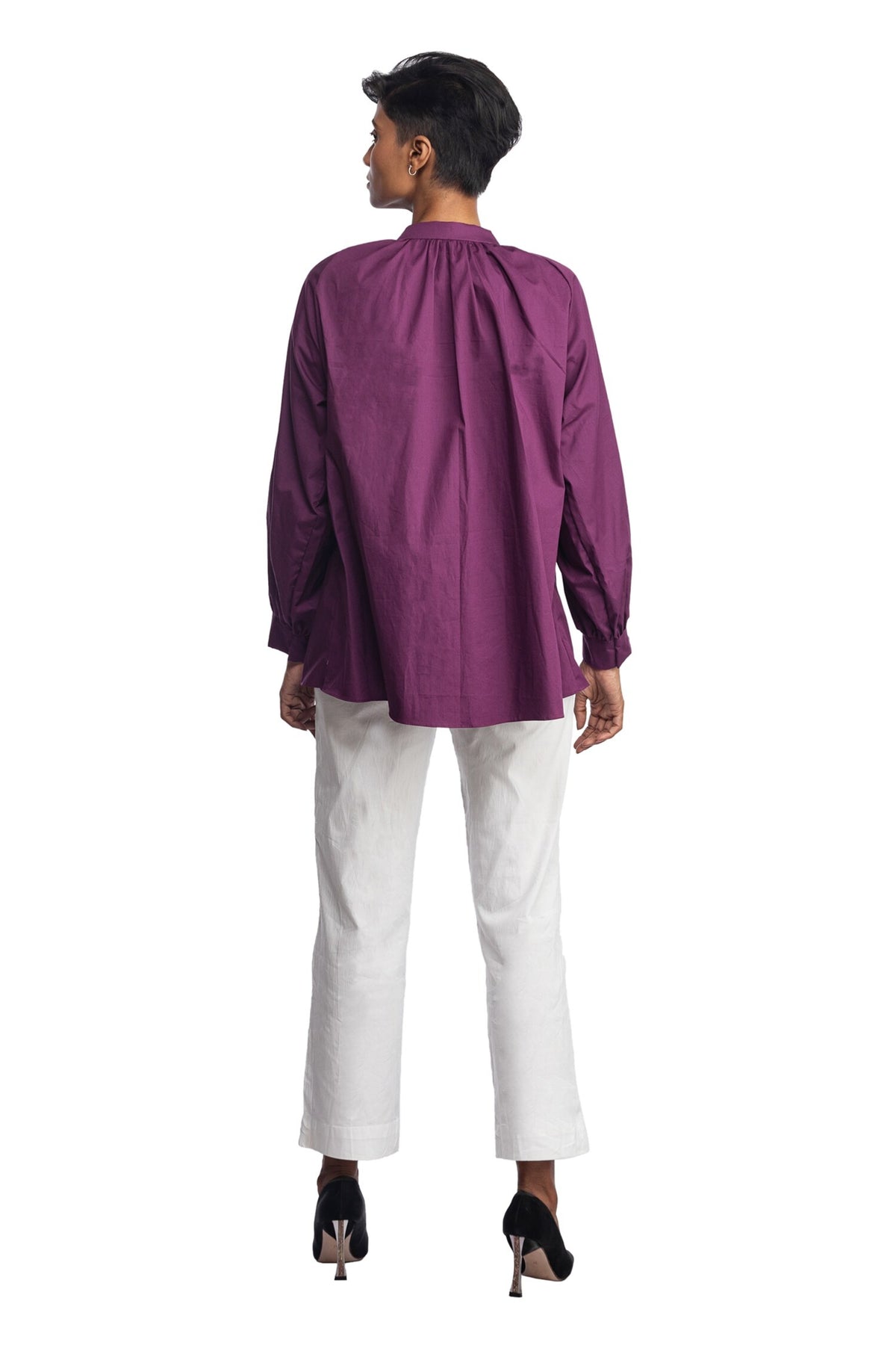 Magenta lush lay shirt